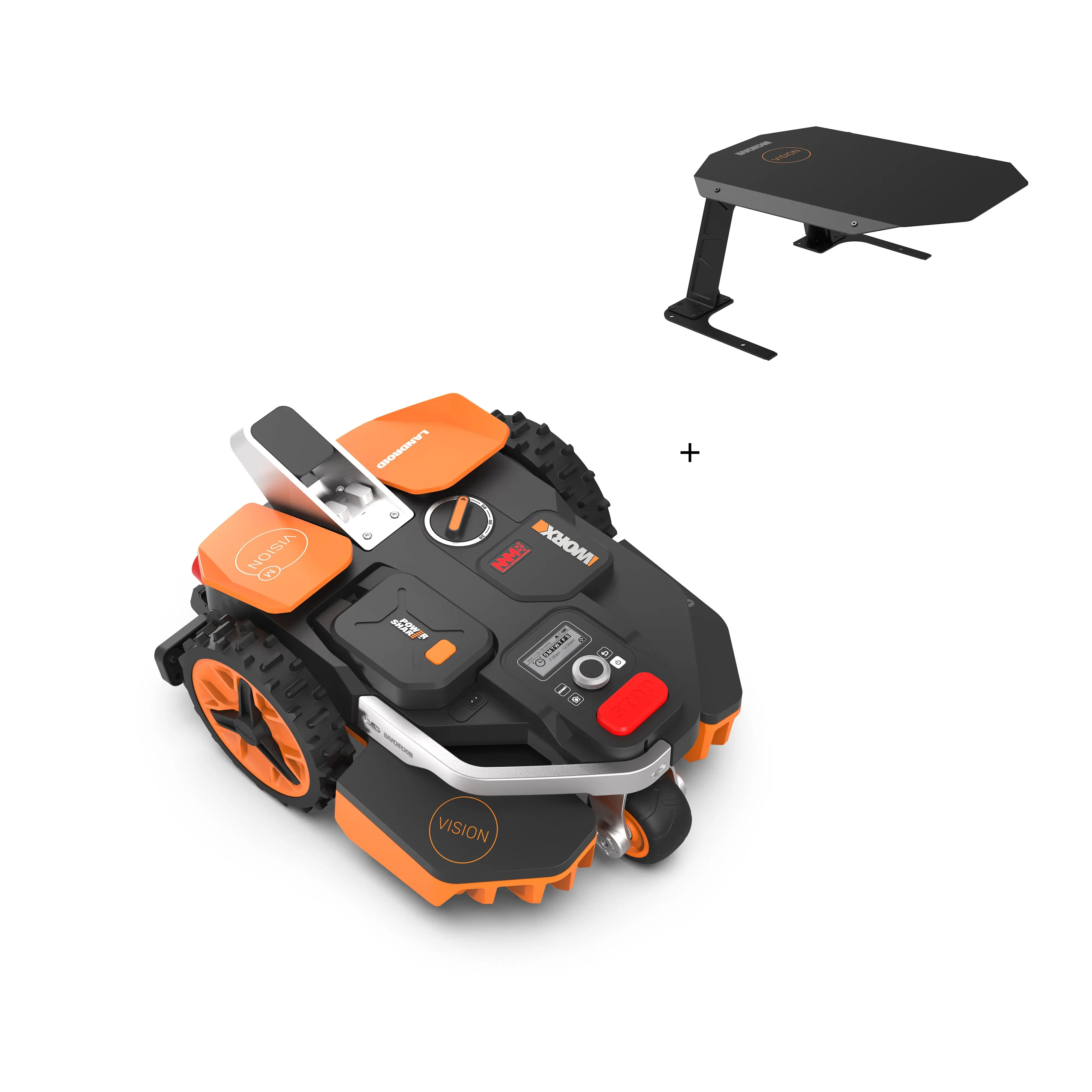 Worx Mähroboter Vision M800 19 cm inkl.  Akku und Garage