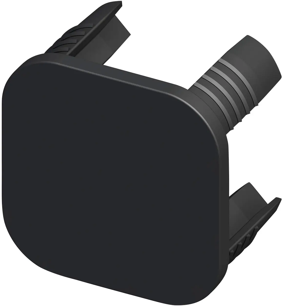coaxis®-Abschlusskappe, flach 35.5 x 2.5 mm PVC (Kunststoff) glatt schwarz coaxis®-Abschlusskappe, flach 35.5 x 2.5 mm PVC (Kunststoff) glatt schwarz