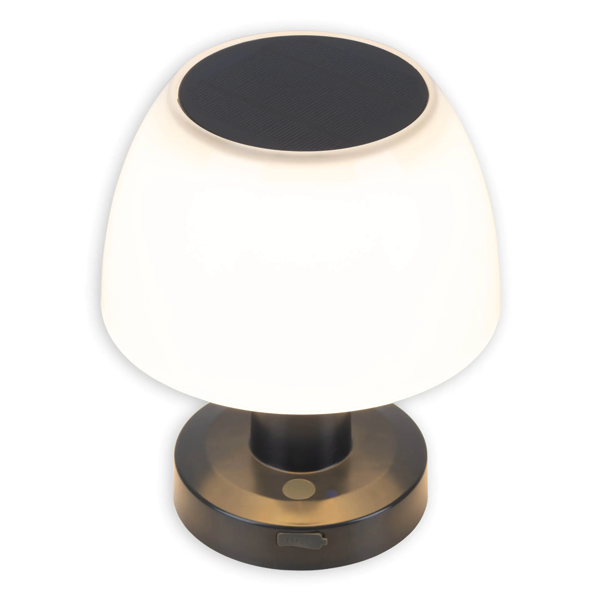 Light & More LED Solartischleuchte dimmbar schwarz Light & More LED Solartischleuchte dimmbar schwarz
