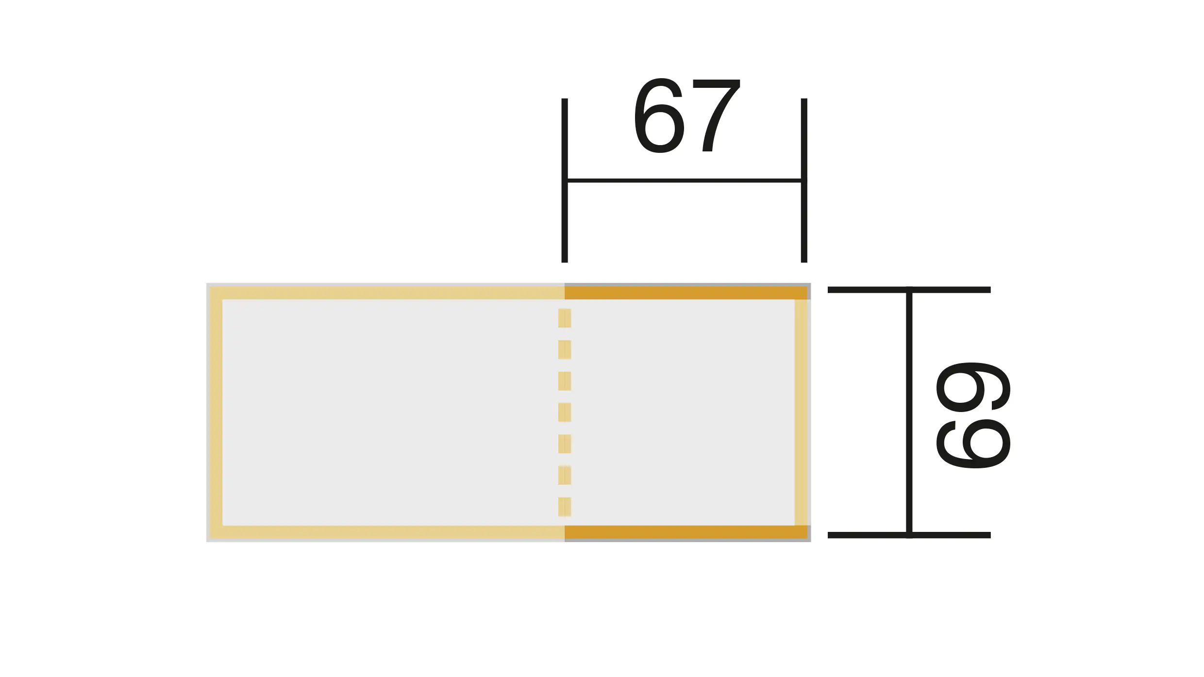 Weka Ergänzungssatz Hochbeet Modular , 21 mm, grau, 67 cm