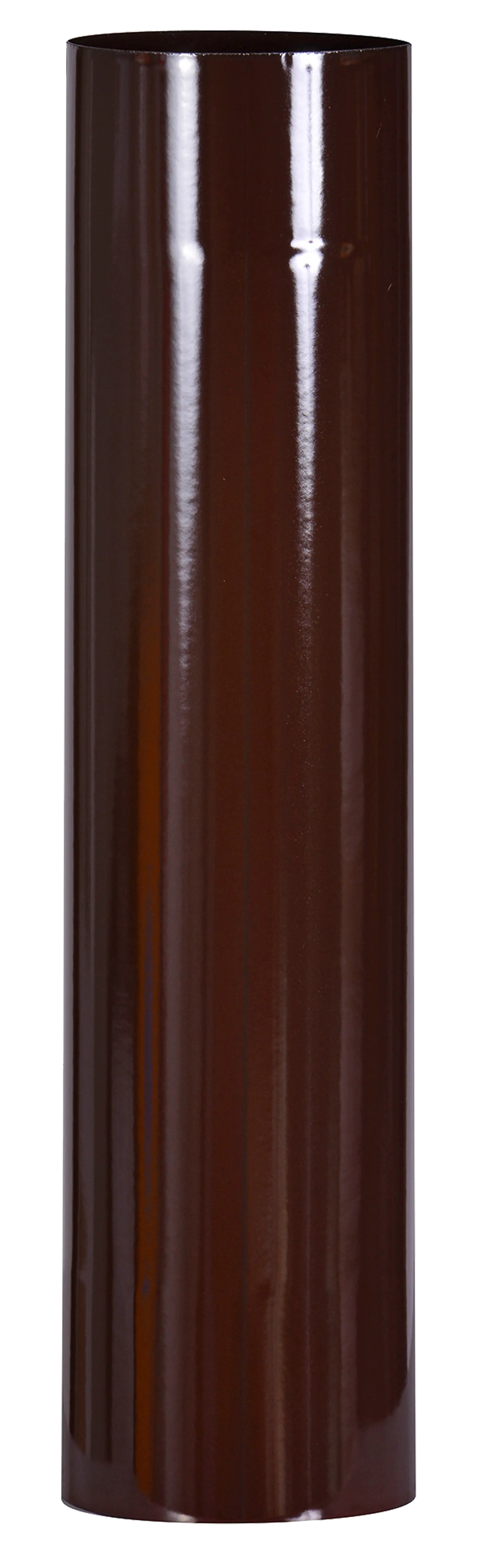 FireFix Ofenrohr Ø 120 mm, 50 cm, braun emailliert