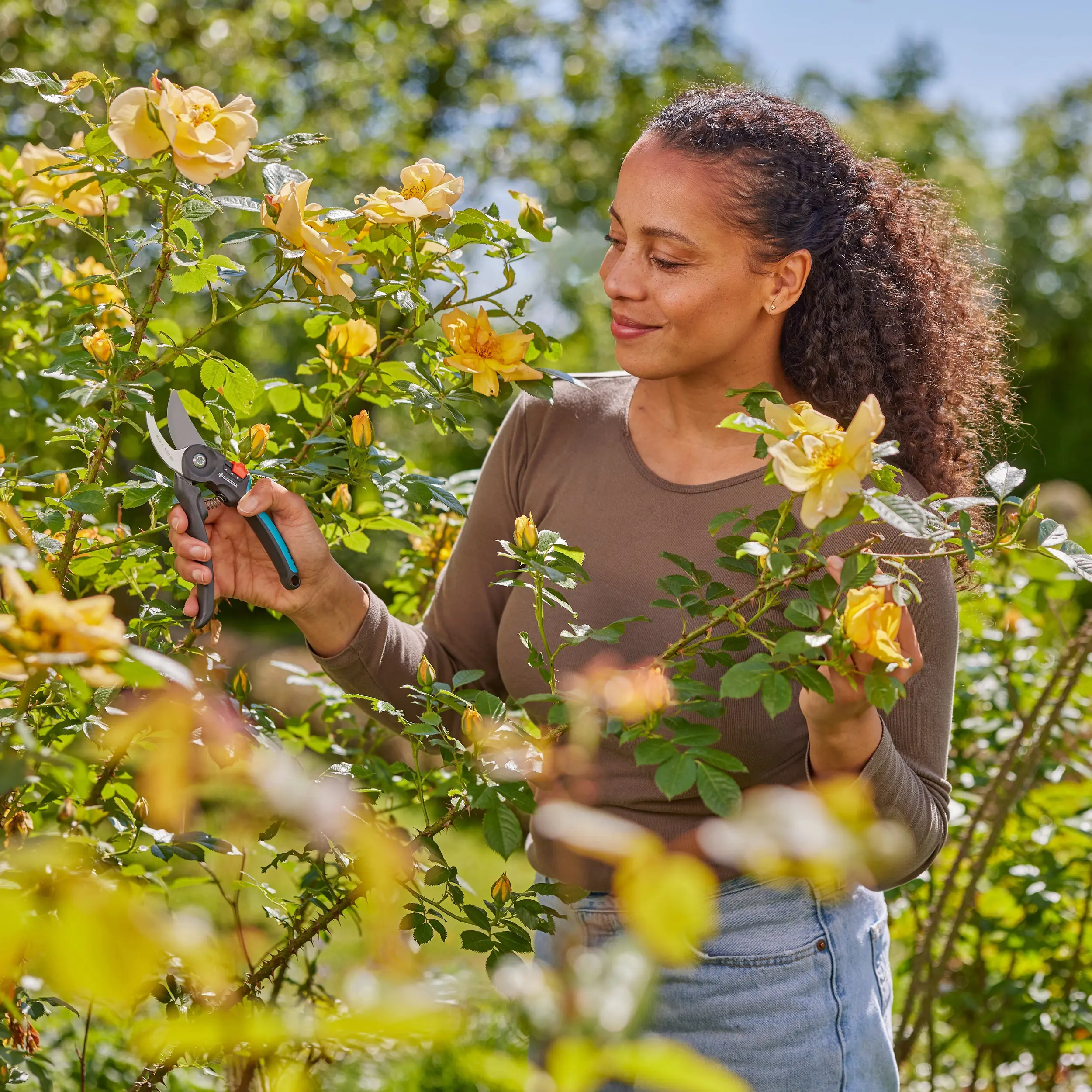 Gardena Gartenschere PremiumCut Flex für grünes Holz