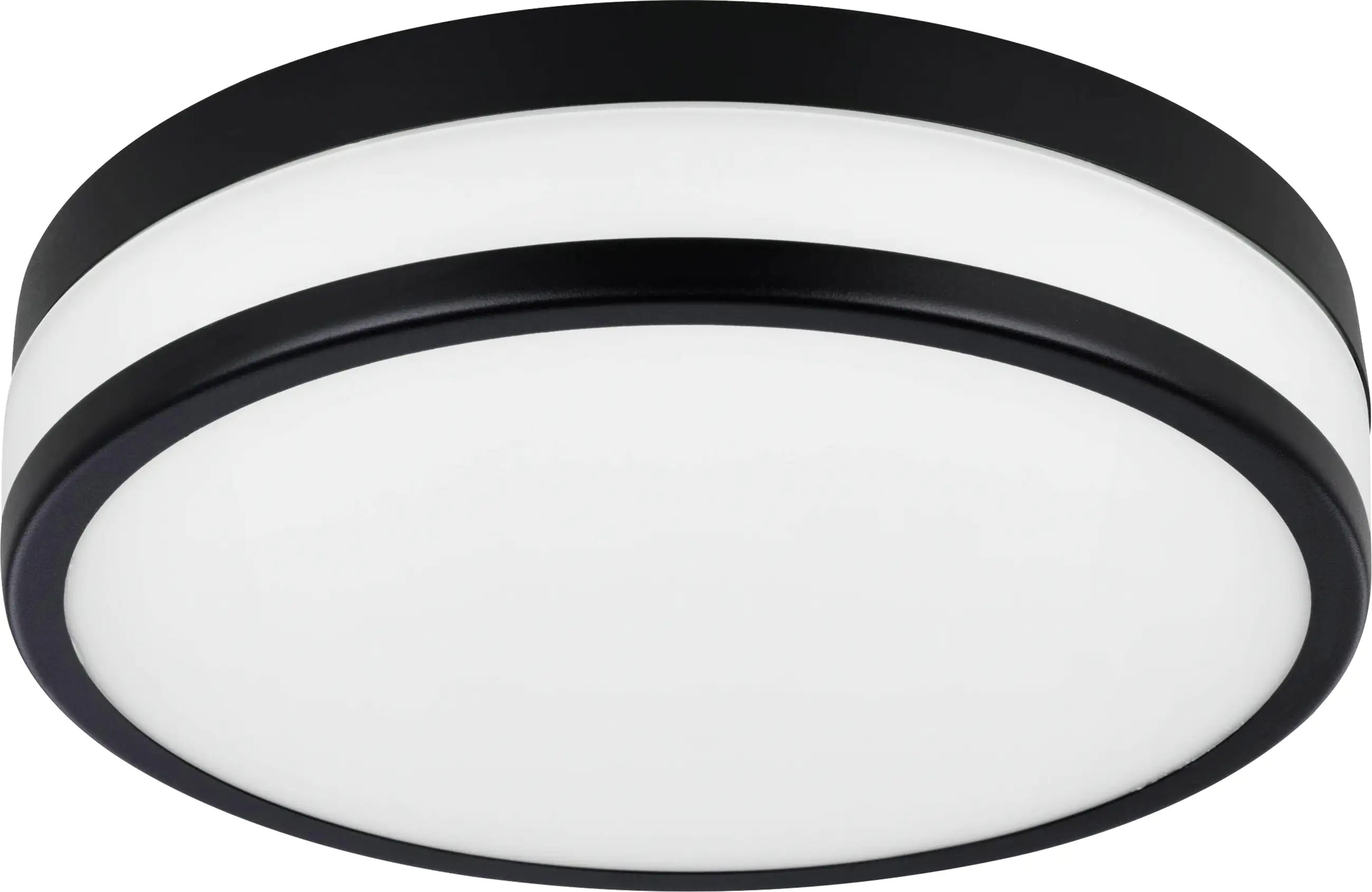 Eglo LED Deckenleuchte Palermo schwarz weiß Ø 30 cm Eglo LED Deckenleuchte Palermo schwarz weiß Ø 30 cm