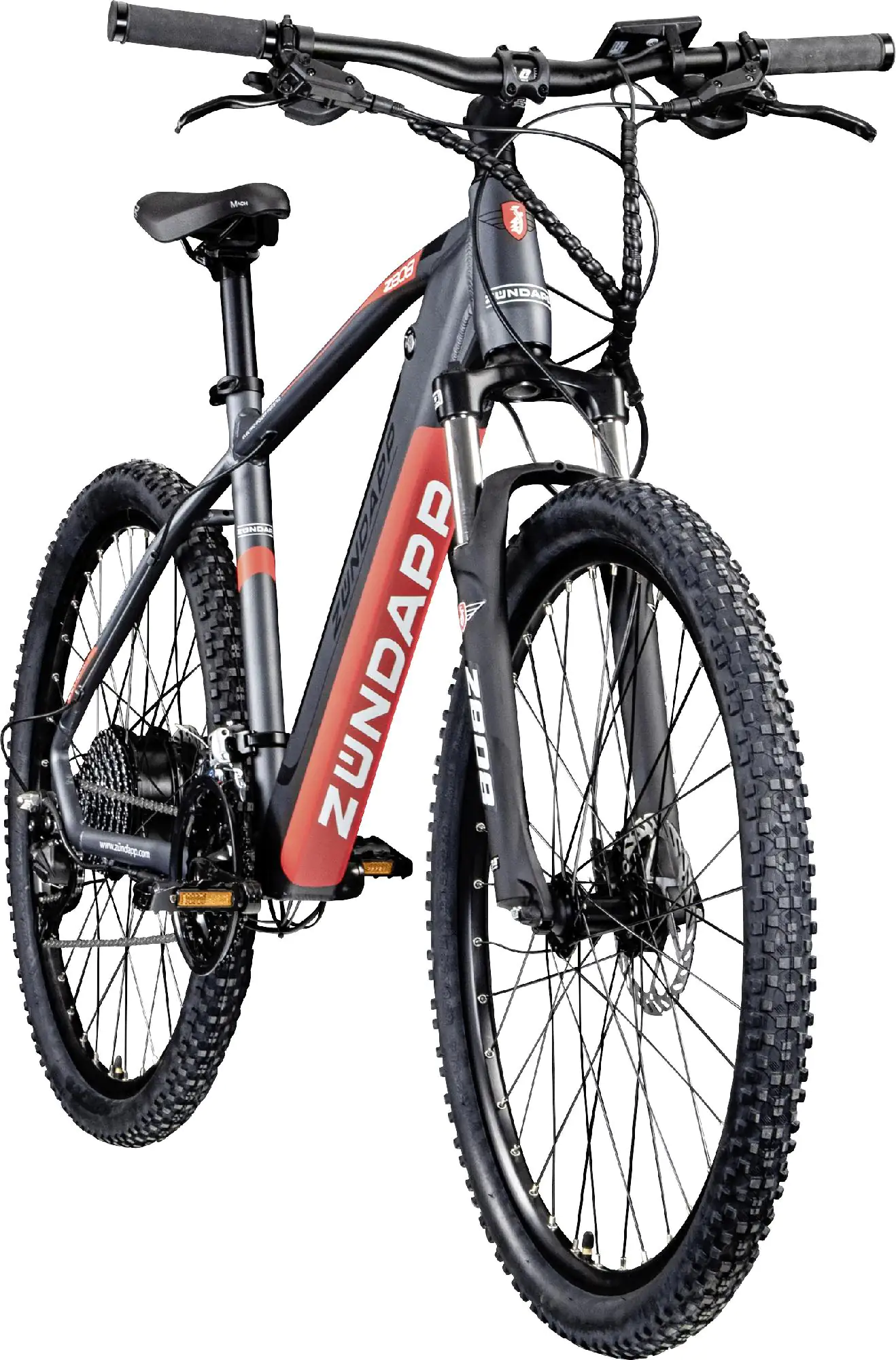 Zündapp E-Bike MTB Z808 Herren 27,5 Zoll RH 48cm 27-Gang 504 Wh schwarz rot Zündapp E-Bike MTB Z808 Herren 27,5 Zoll RH 48cm 27-Gang 504 Wh schwarz rot