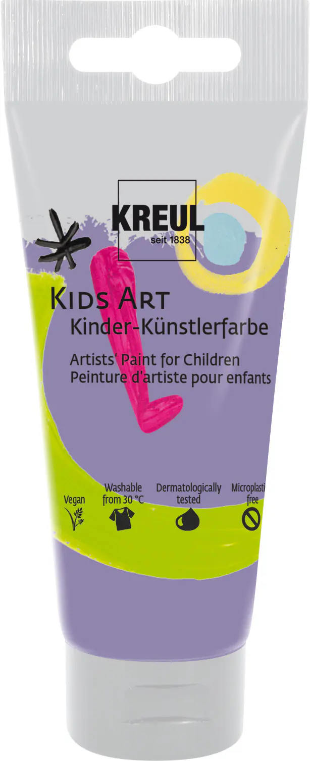 Kreul Kids Art Kinder-Künstlerfarbe violett 75 ml