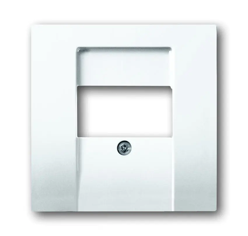 Busch Jaeger TAE-Abdeckung 1-fach Future Linear studioweiß 1766-84