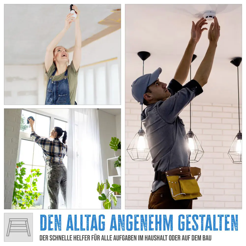 Güde Aluminium Trittleiter GAT 3S Güde Aluminium Trittleiter GAT 3S