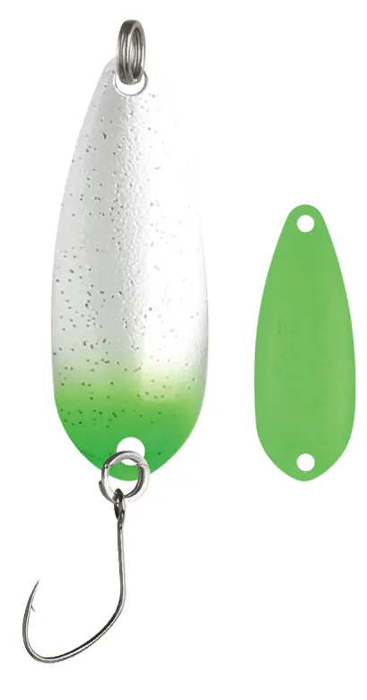 Paladin Angelköder Spoon Asgard 1,6 g UV grün/weiß/grün