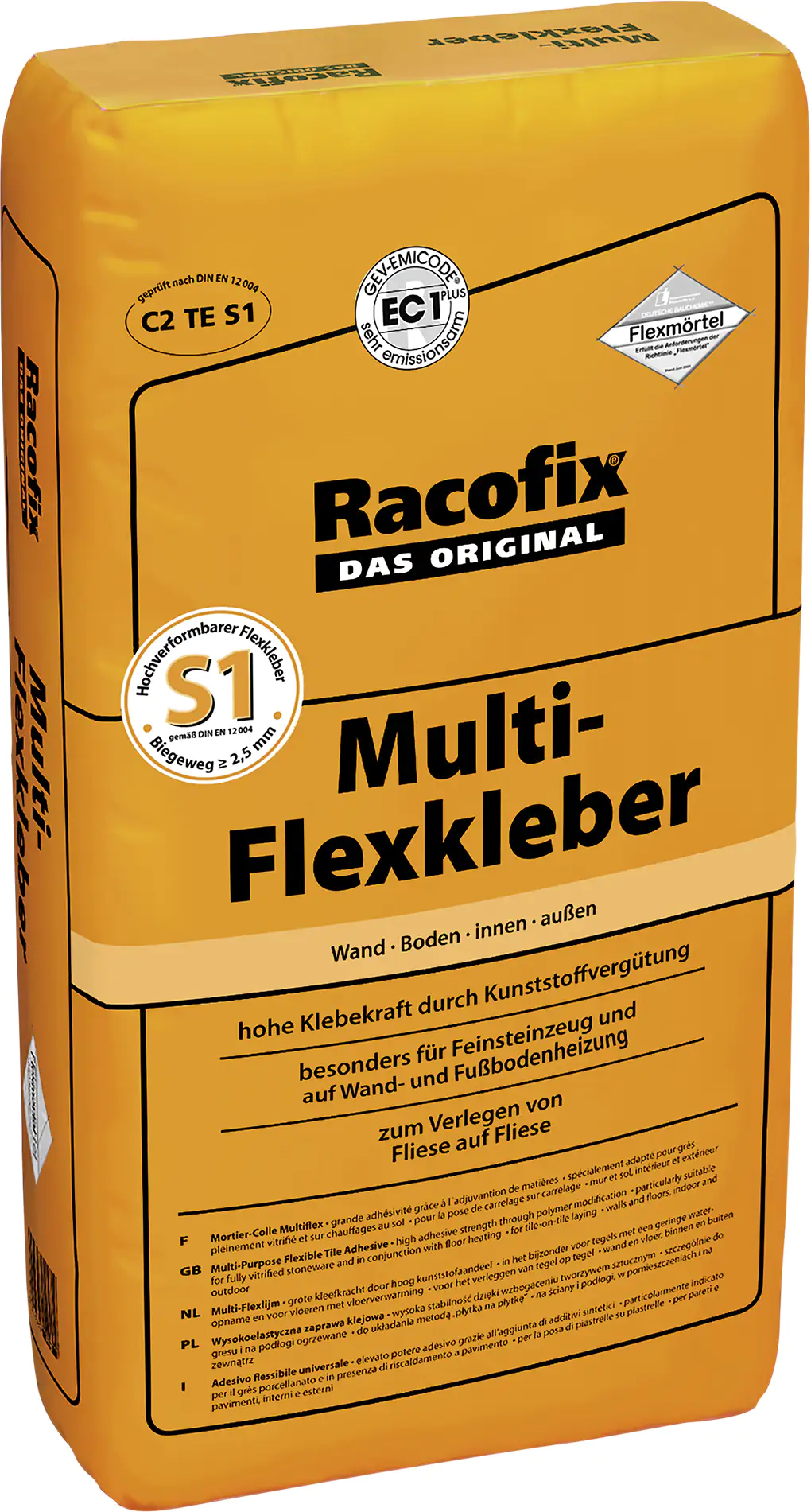 4002680200424_1707470 Racofix Multi-Flexkleber Schnell 25 kg