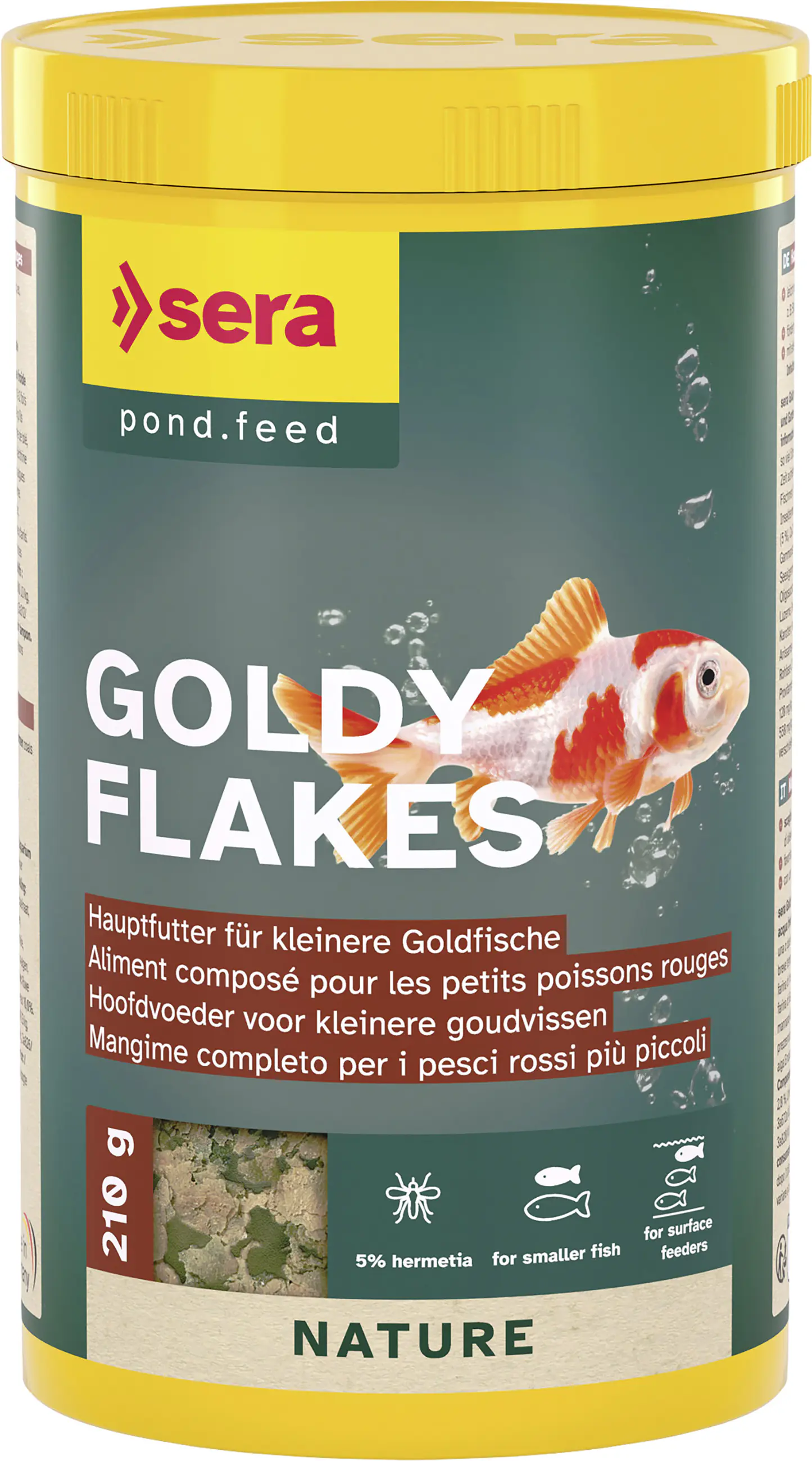 Sera Fischfutter Goldy Flakes 1 L