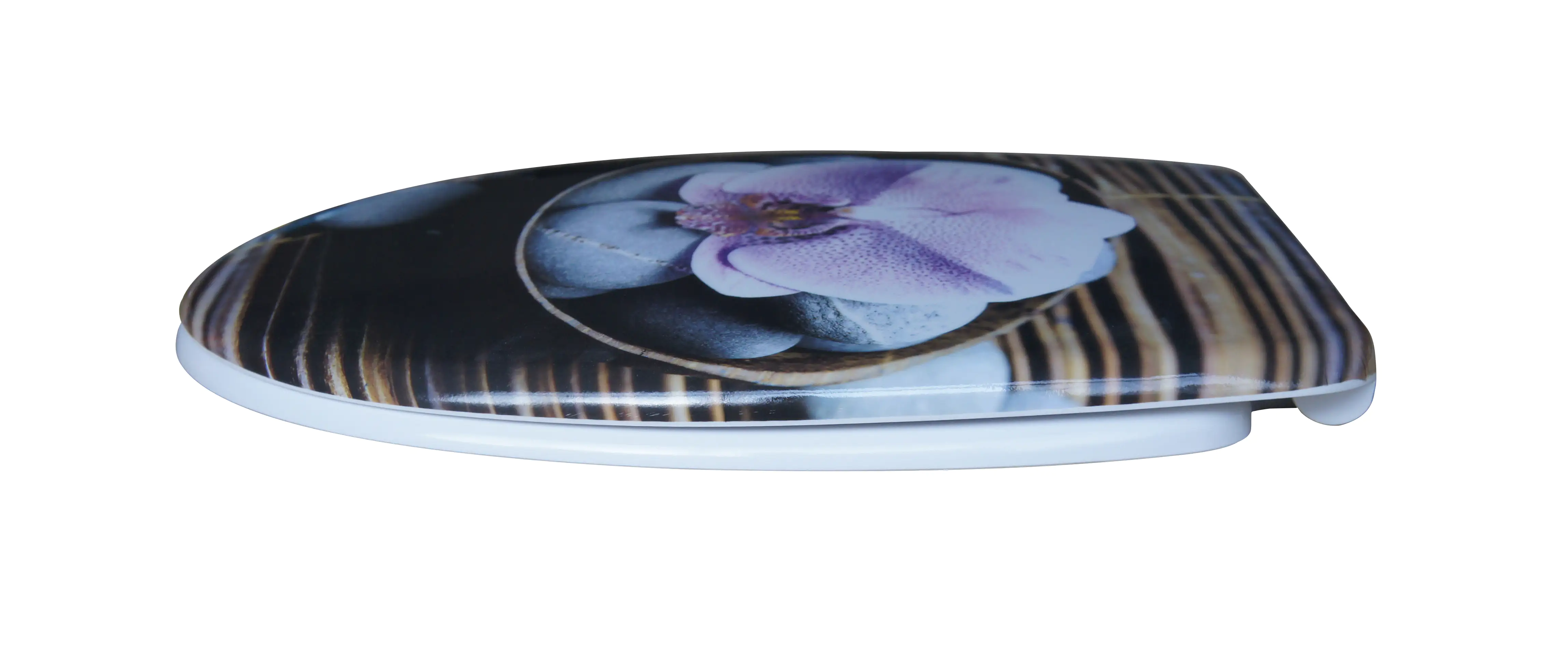 Primaster WC-Sitz mit Absenkautomatik Orchidee weiß Primaster WC-Sitz mit Absenkautomatik Orchidee weiß