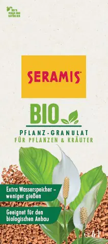 Seramis Bio-Pflanz-Granulat für Pflanzen & Kräuter 6 l