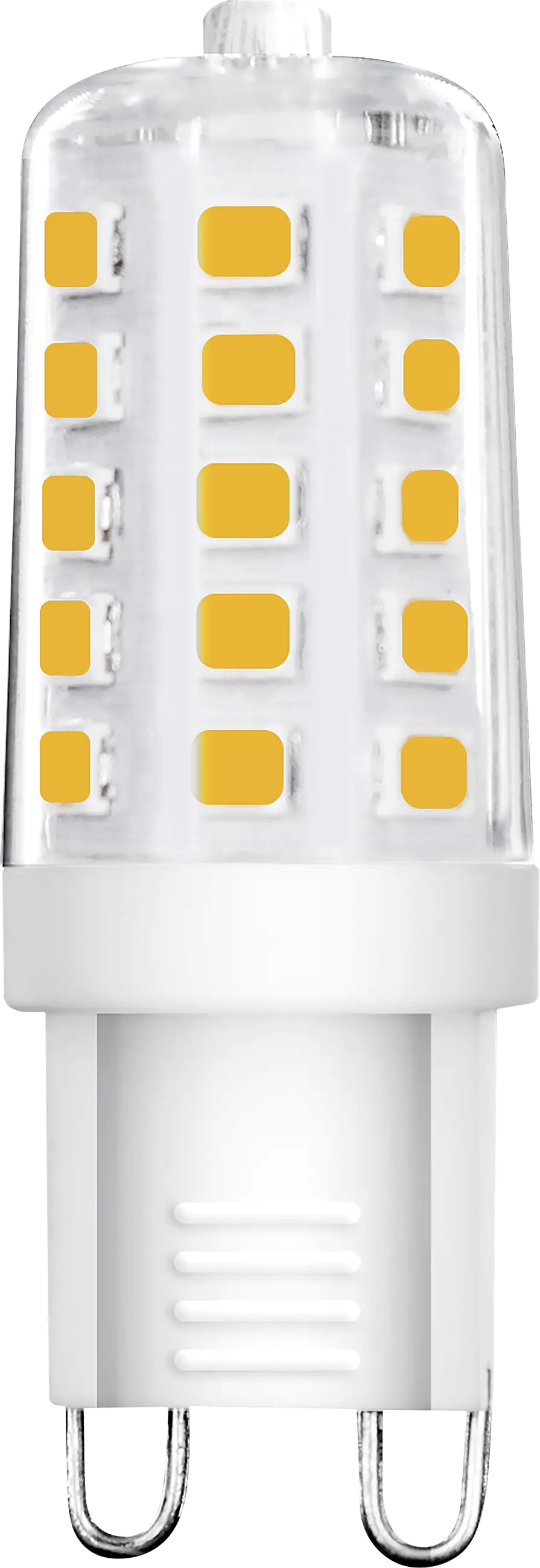 Müller Licht LED Stiftsockellampe G9 3 W warmweiß klar
