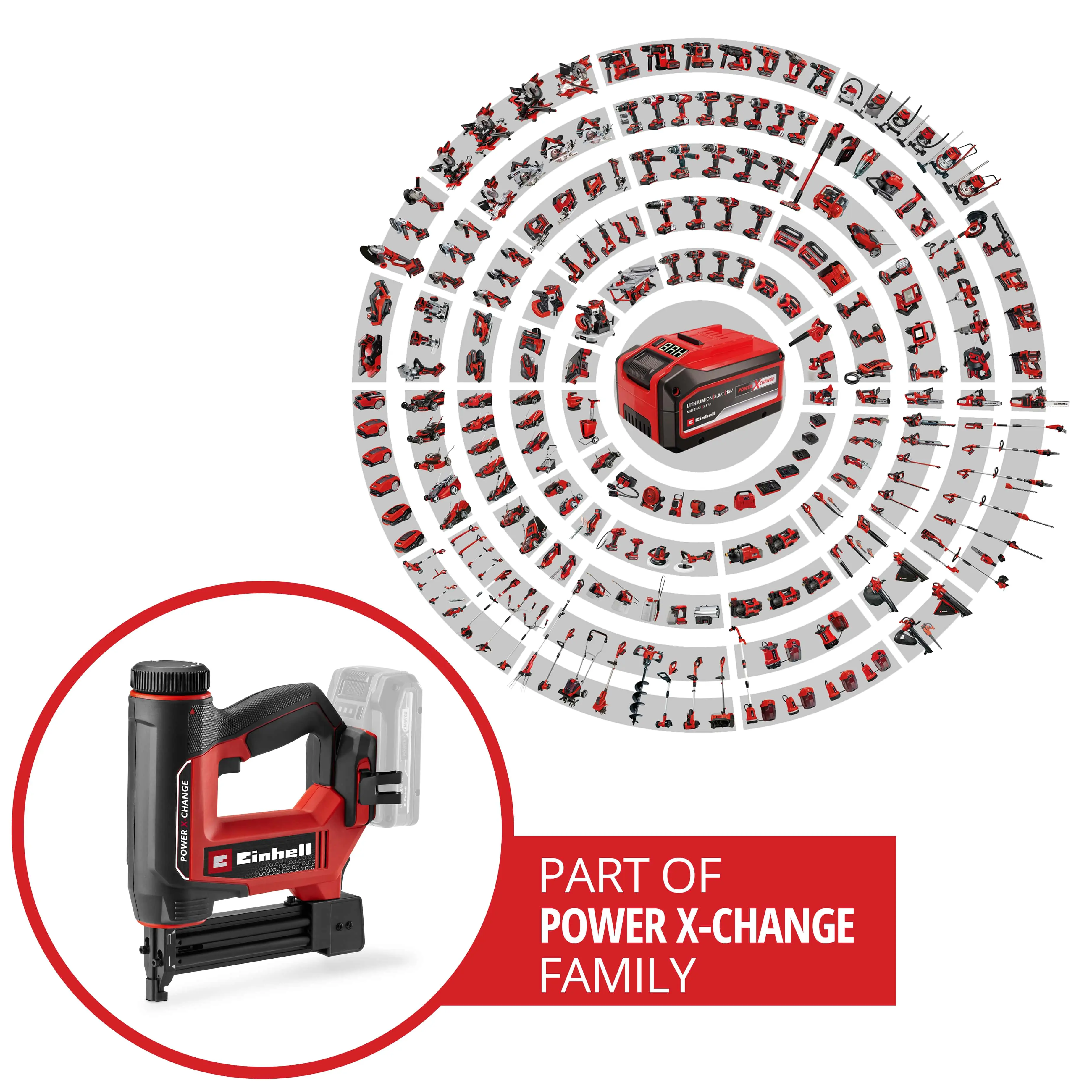 Einhell Expert Akku-Nagler TE-CN 18/32 Li Solo Einhell Expert Akku-Nagler TE-CN 18/32 Li Solo