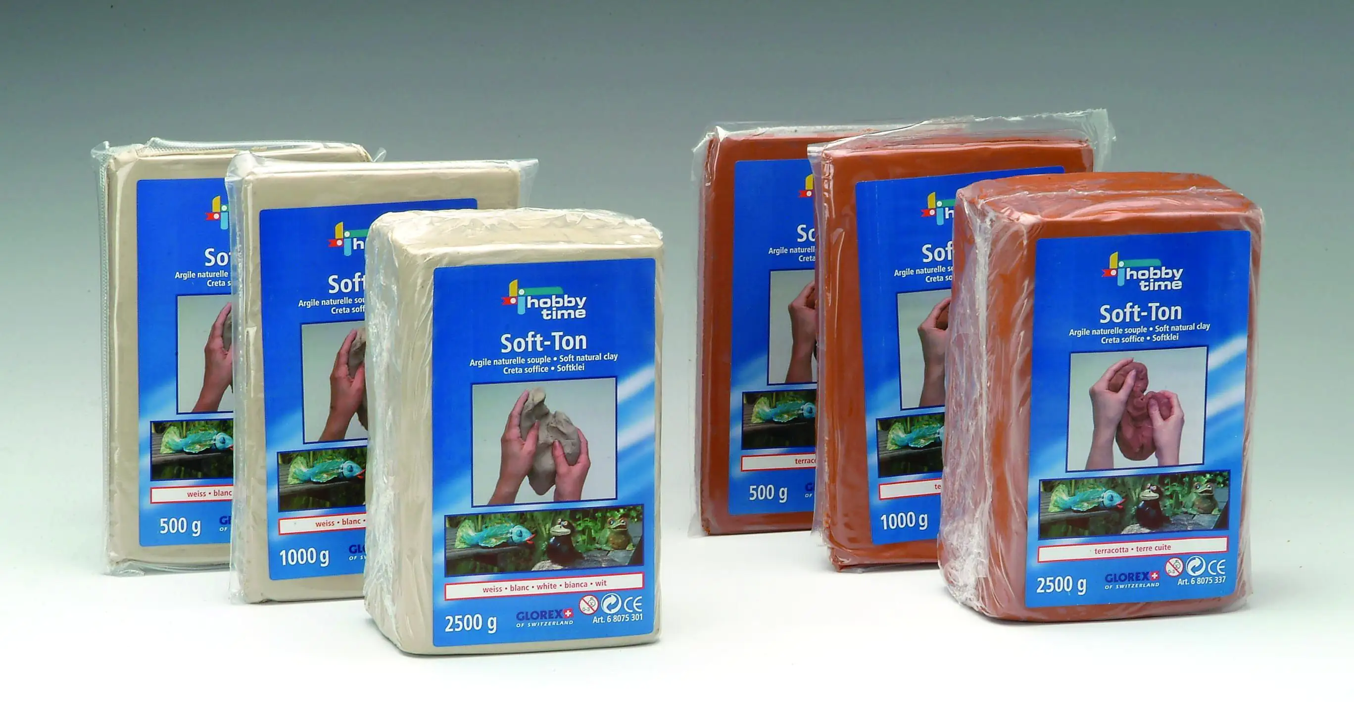 Glorex Soft-Ton weiß, 1000 g