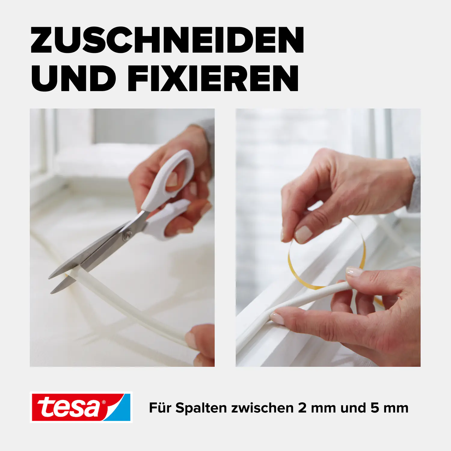 tesa Insulation P-Profil Classic 6 m, weiß