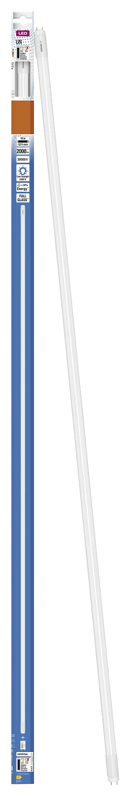 Osram LED Röhre T8 60 cm G13 8 W warmweiß