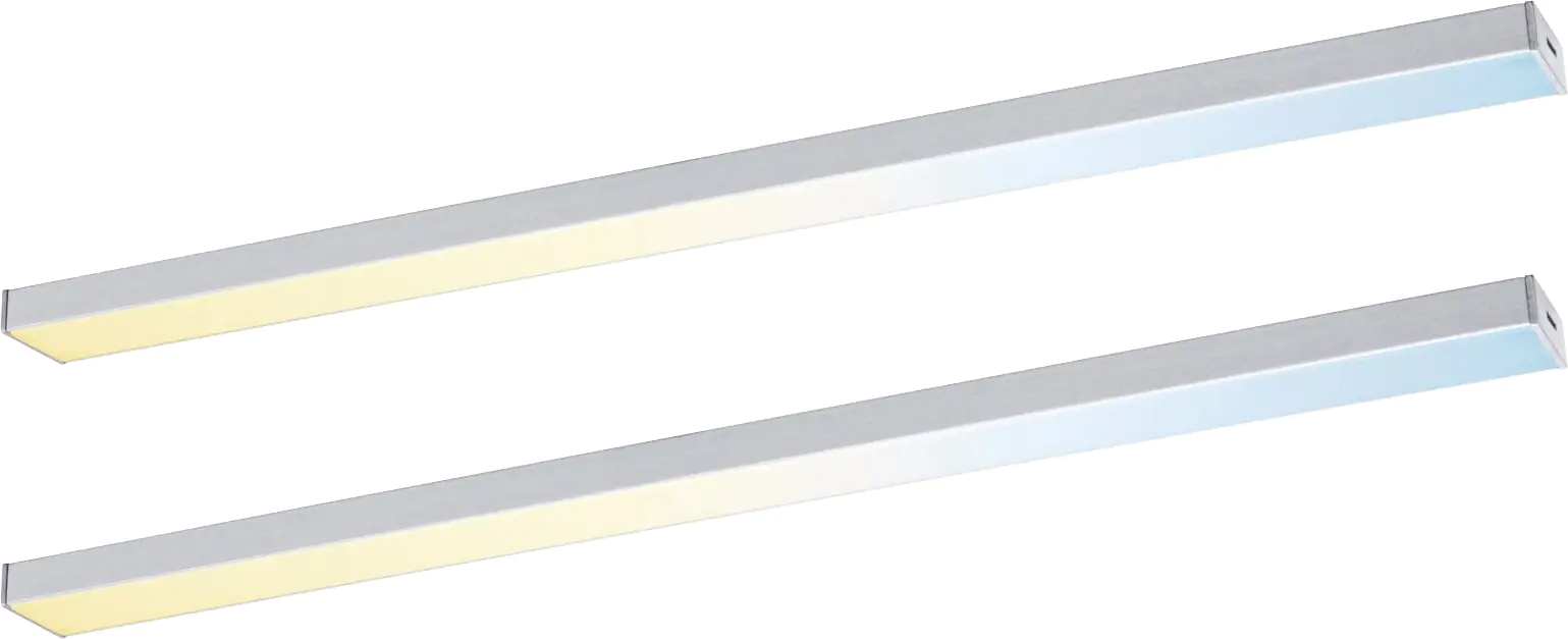 Paulmann LED Lichtleiste Inline Erweiterung chrom matt 35 cm TW 2er Set