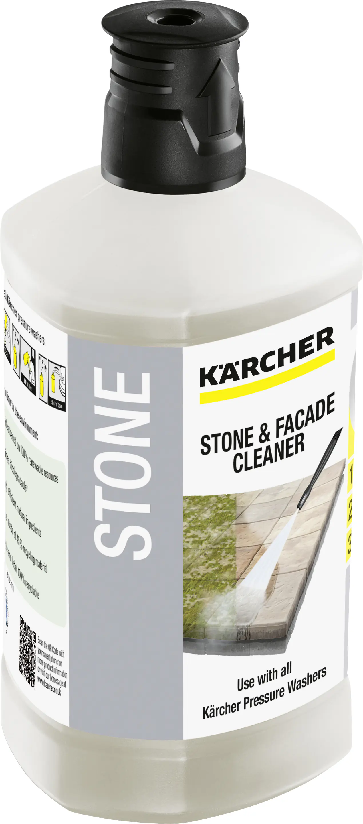 Kärcher Stein- und Fassadenreiniger 1 l 3 in 1 Kärcher Stein- und Fassadenreiniger 1 l 3 in 1