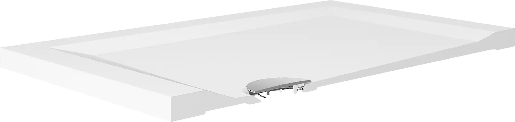Breuer Duschwanne Flat Line Design 75 x 90 x 3,5 cm, weiß