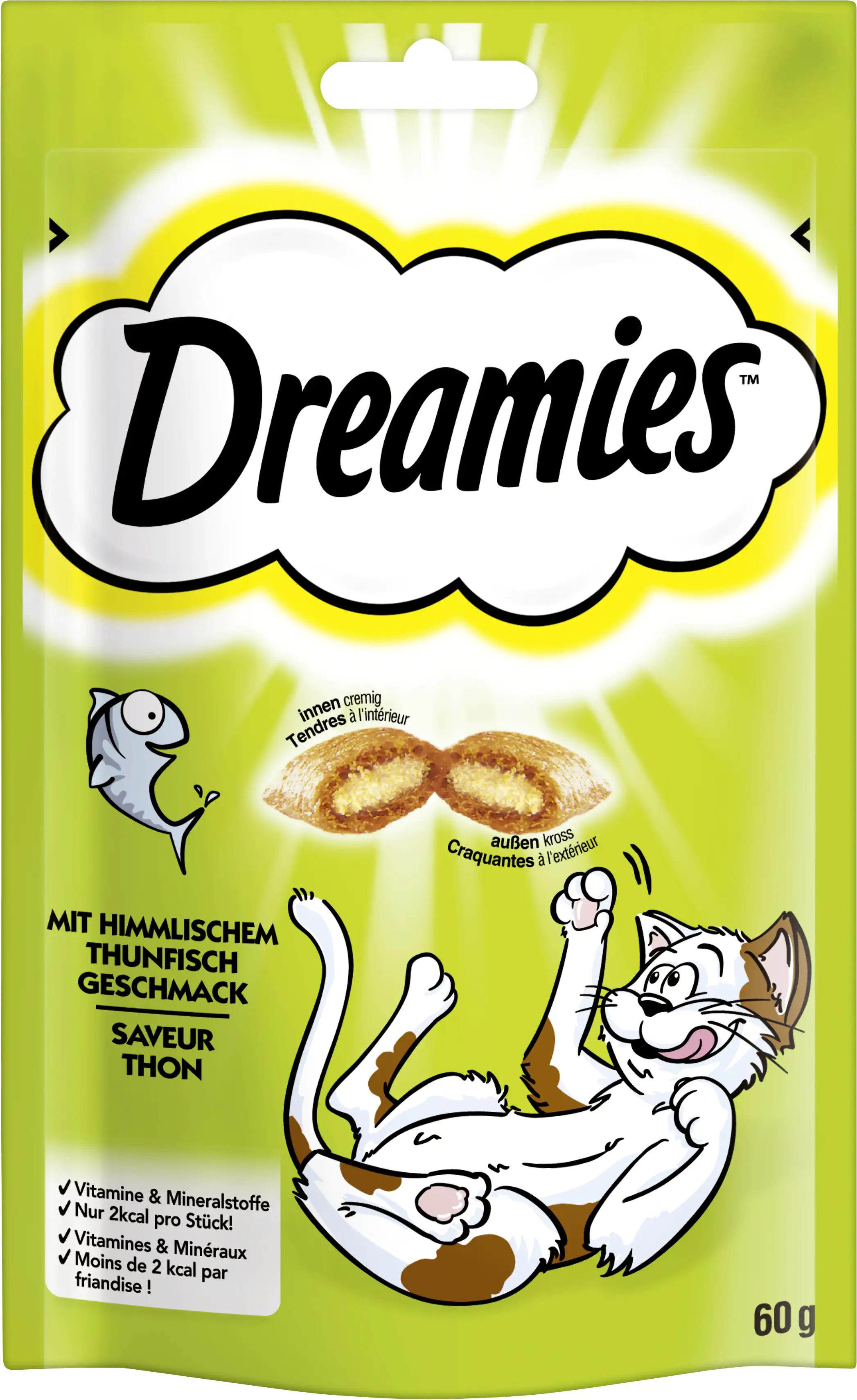 5998749122228_2857010 Dreamies Katzensnack Thunfisch 60 g