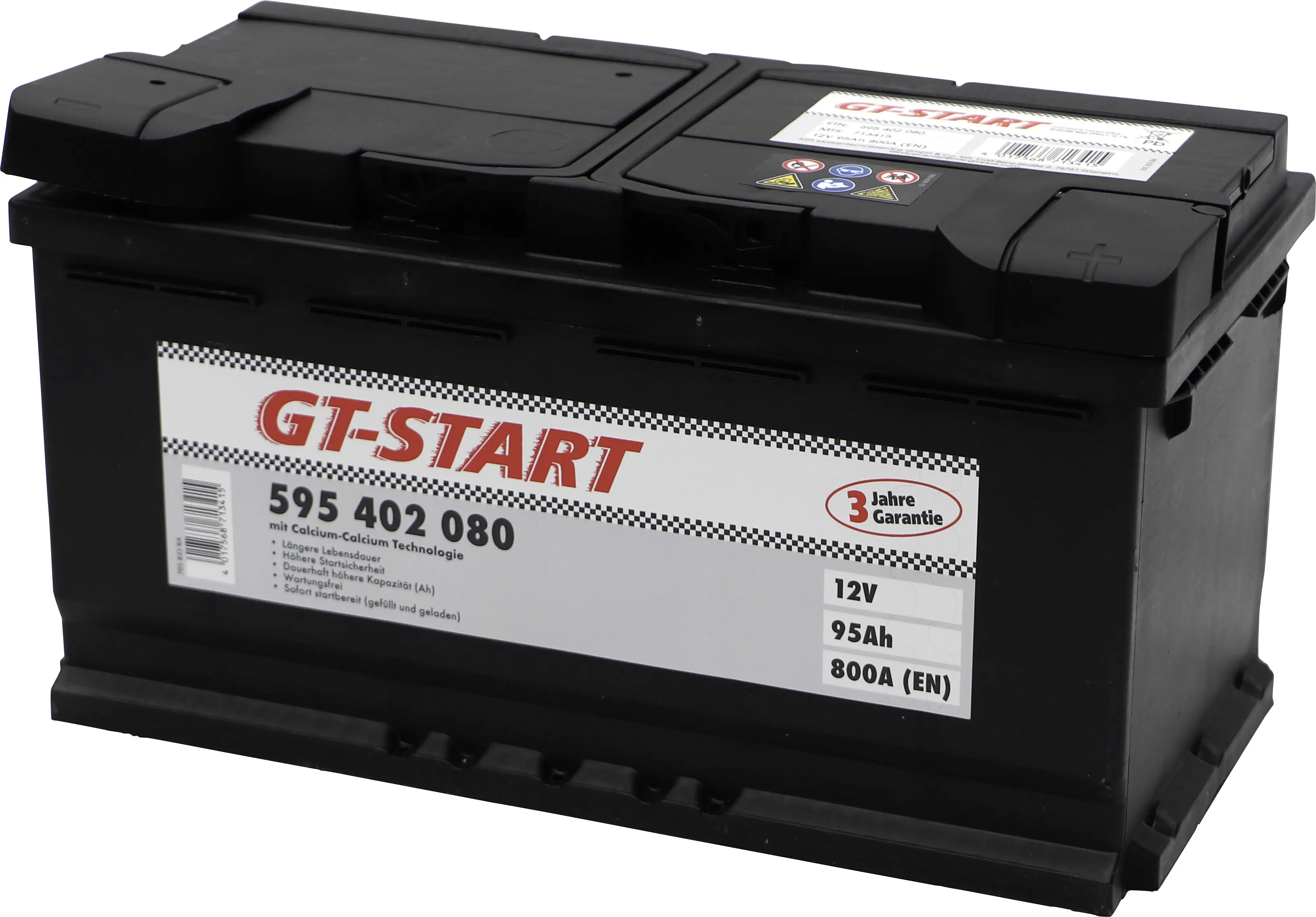 GT-Start Starterbatterie SLI 95Ah 800A 595 402 080