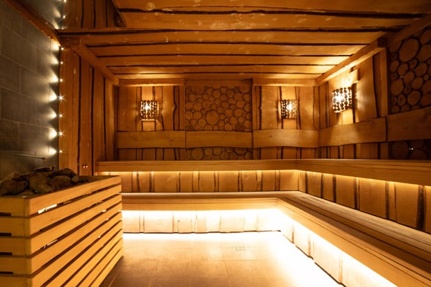 Innensauna aus Holz