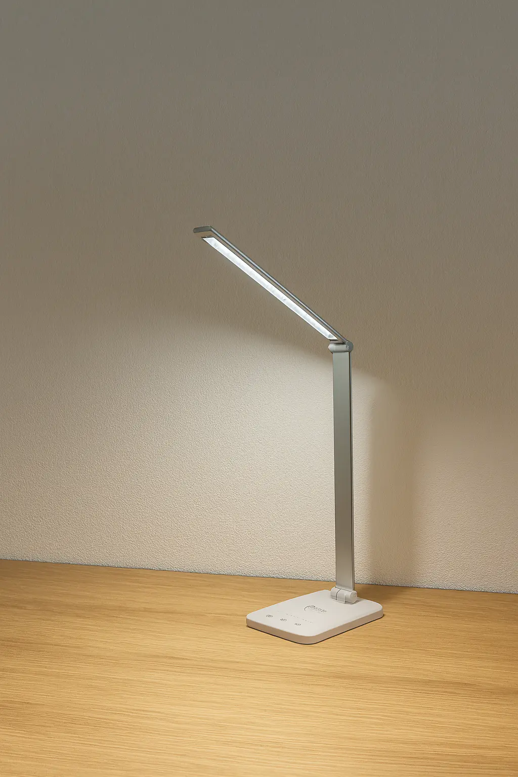 LED Tischleuchte Jenny silber 33 x 18 cm warmweiß-kaltweiß dimmbar 