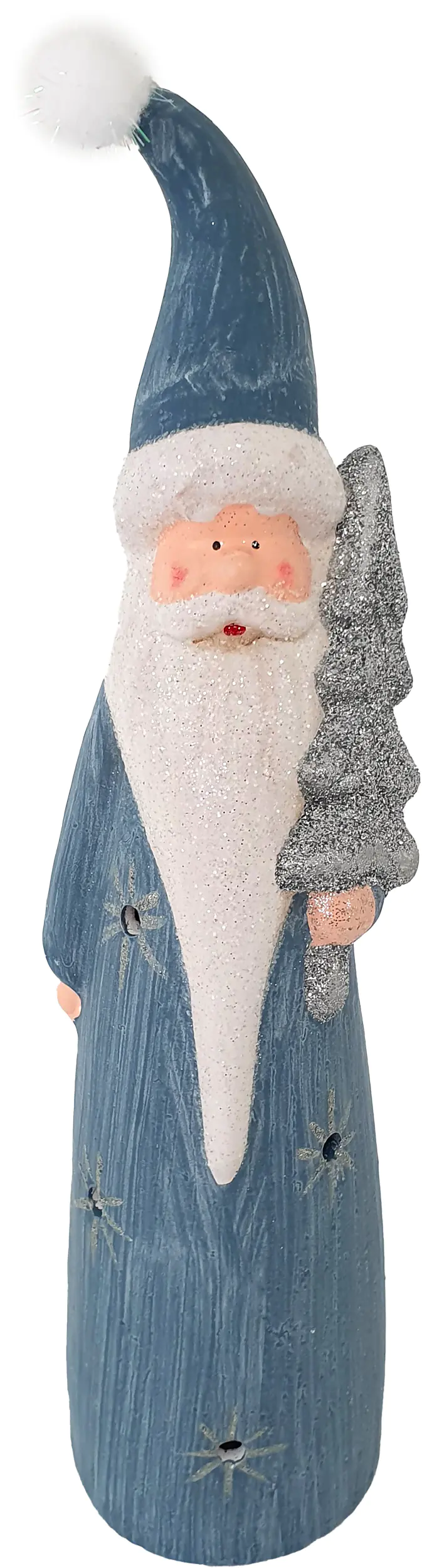 Dekofigur Weihnachtmann 31 x 8 x 8 cm