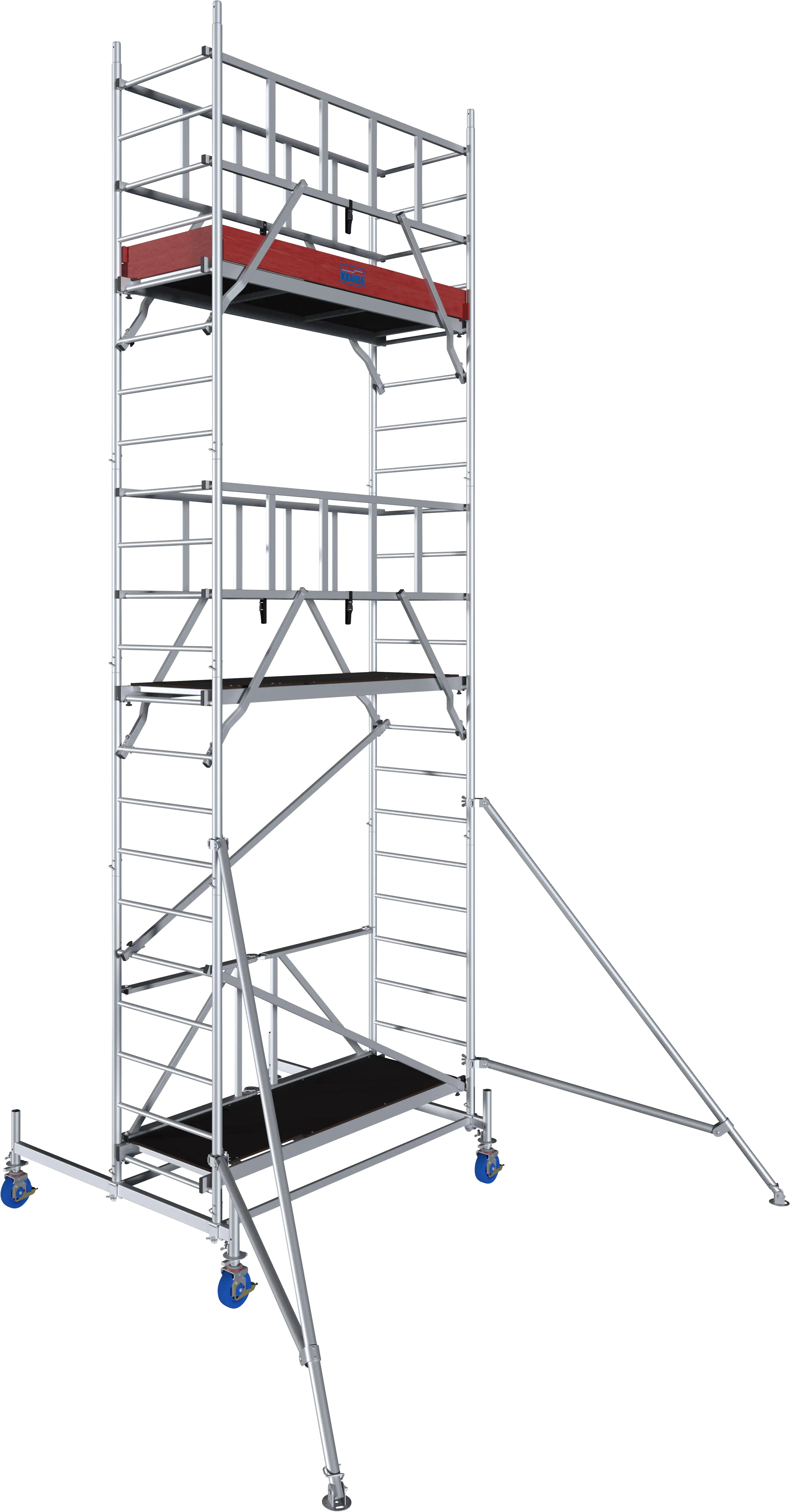 Krause Faltgerüst MONTO ProTec XS Aluminium 6,80 m