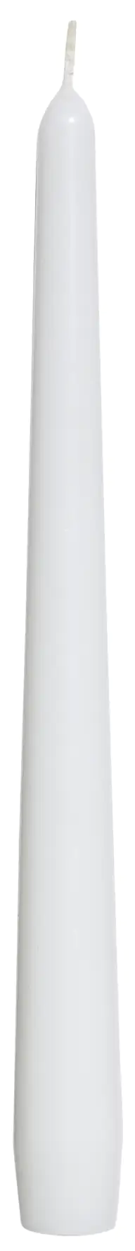 Bolsius Spitzkerzen weiß, Höhe 24,5 cm, Ø 2,4 cm
