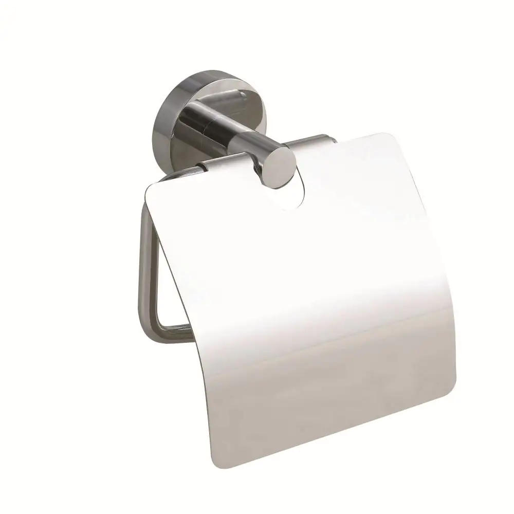 tesa WC-Papierrollenhalter Smooz mit Deckel tesa WC-Papierrollenhalter Smooz mit Deckel