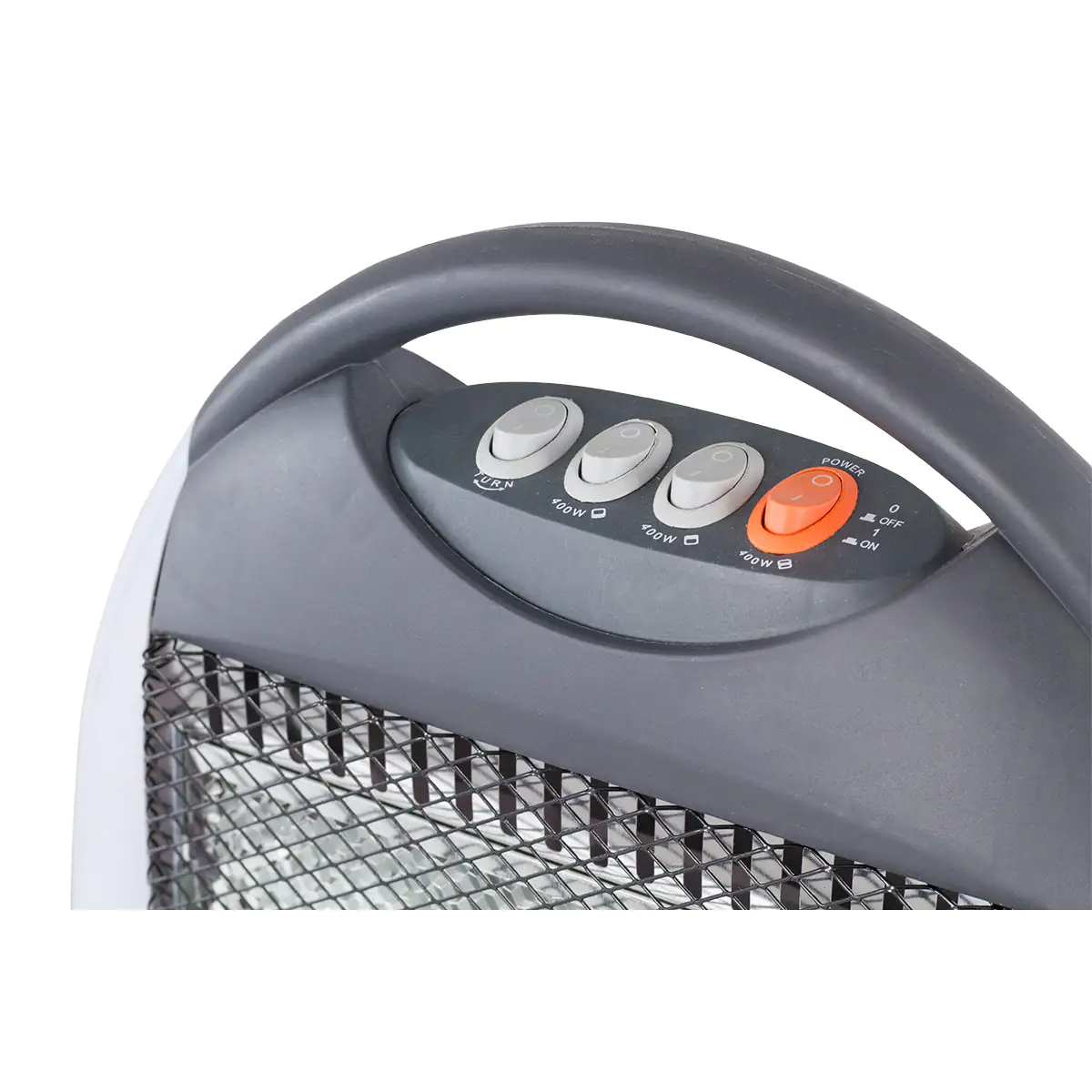 Rowi Halogen Heizstrahler 1200 W tragbar HHS 1200/3/1 T Small, 3 Heizstufen