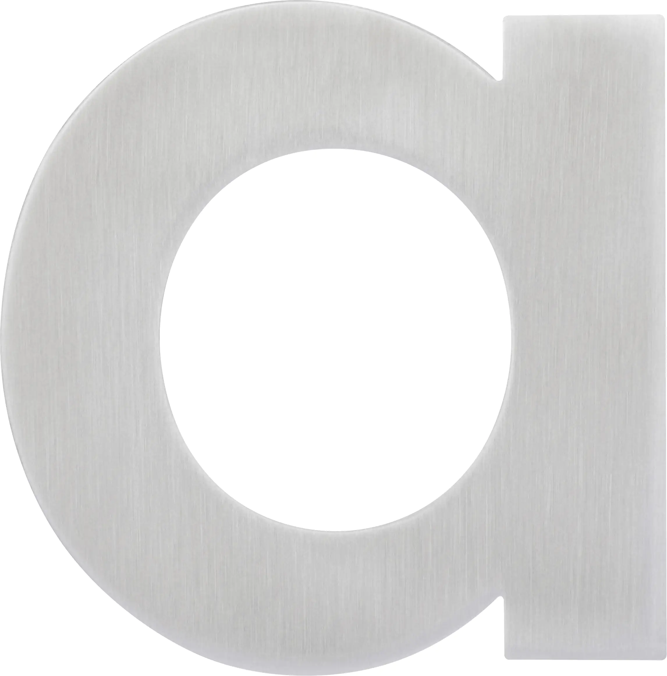 Alpertec Hausnummer Buchstabe A Edelstahl