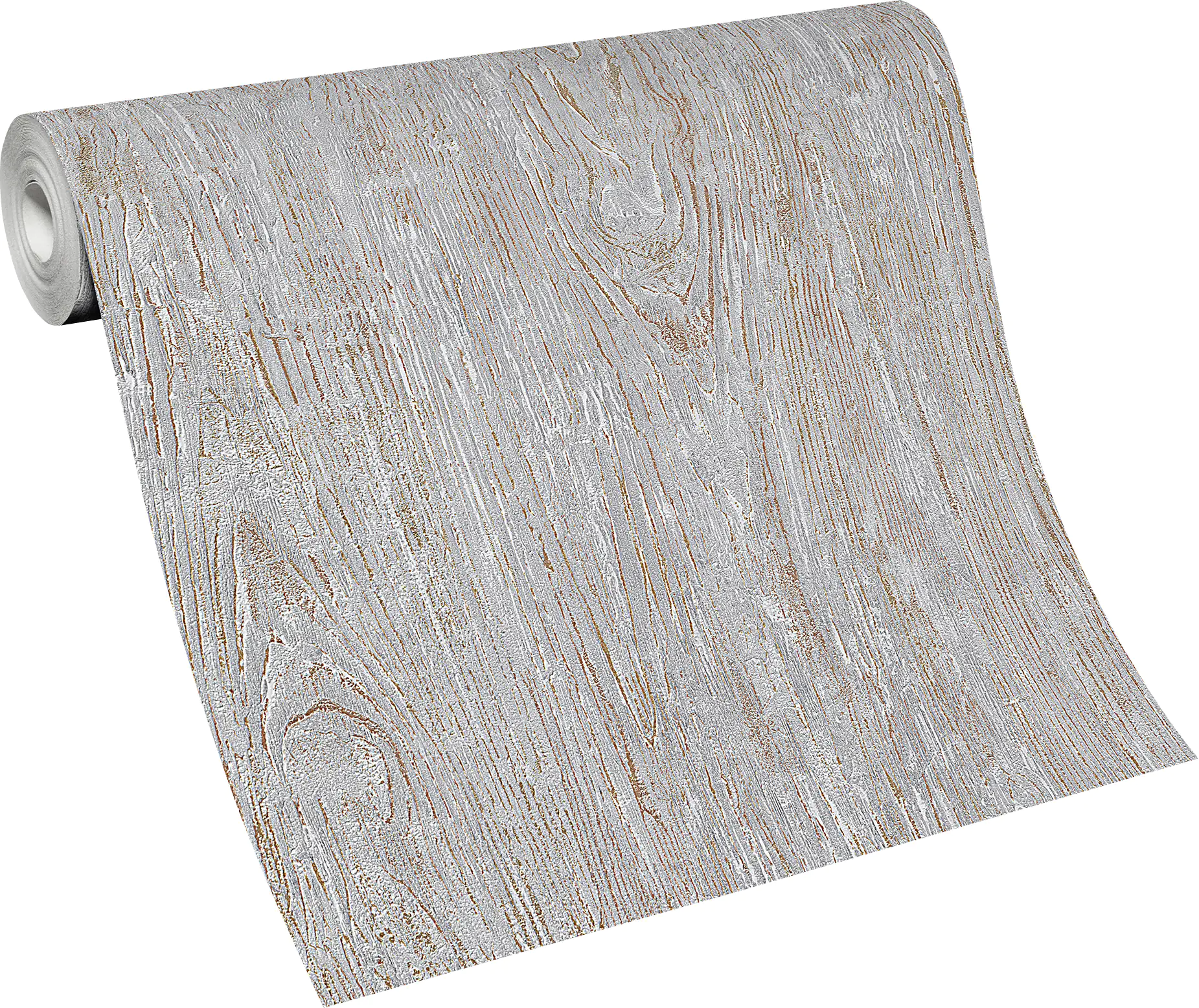 Erismann Vliestapete 10307-10 Focus, Holzdessin grau, 10,05 x 0,53 m