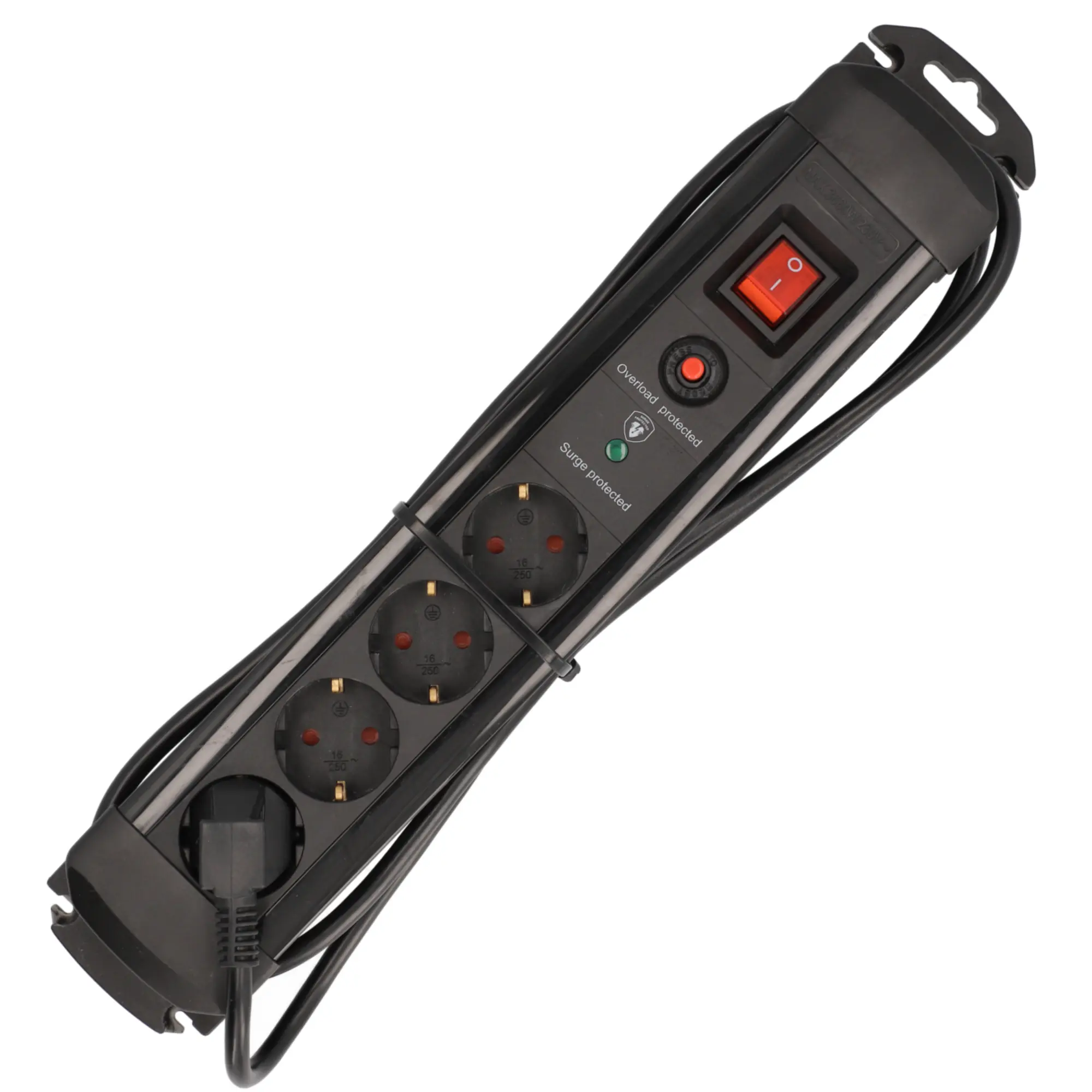 Unitec Tischsteckdose Workline 4-fach mit Schalter & Überspannungsschutz 2 m Unitec Tischsteckdose Workline 4-fach mit Schalter & Überspannungsschutz 2 m