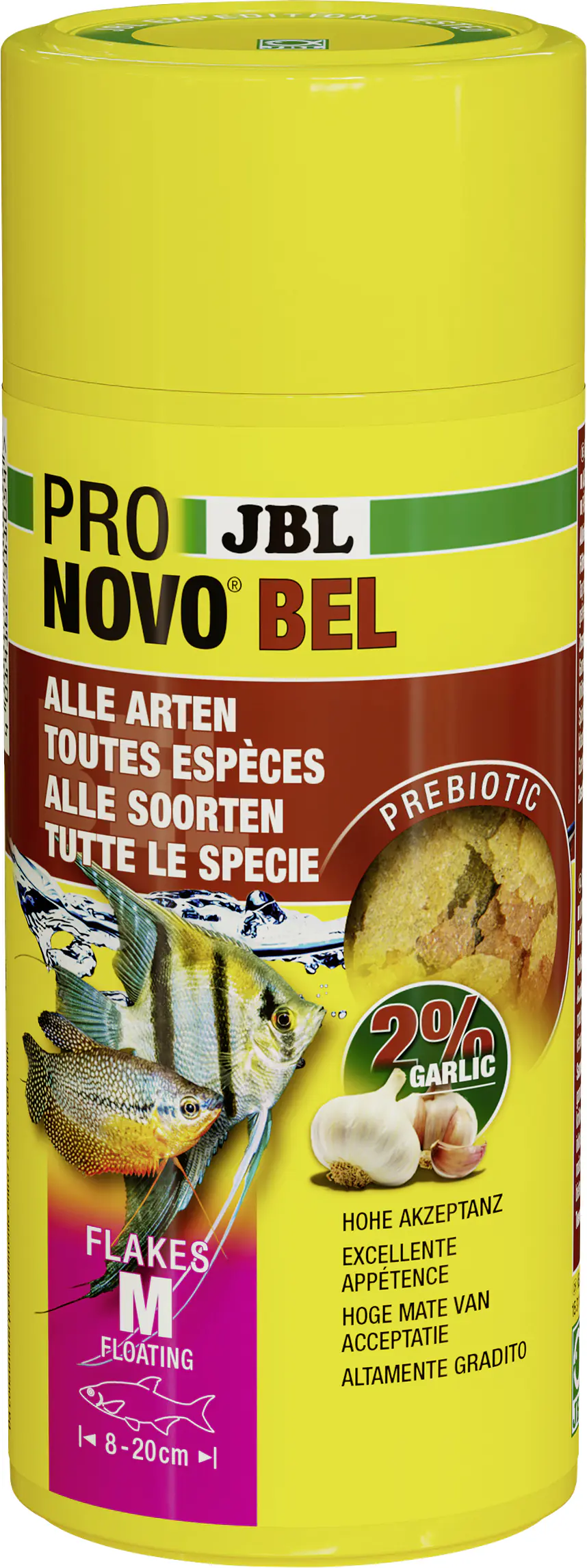 JBL Fischfutter Pronovo Bel Flakes M 250 ml 
