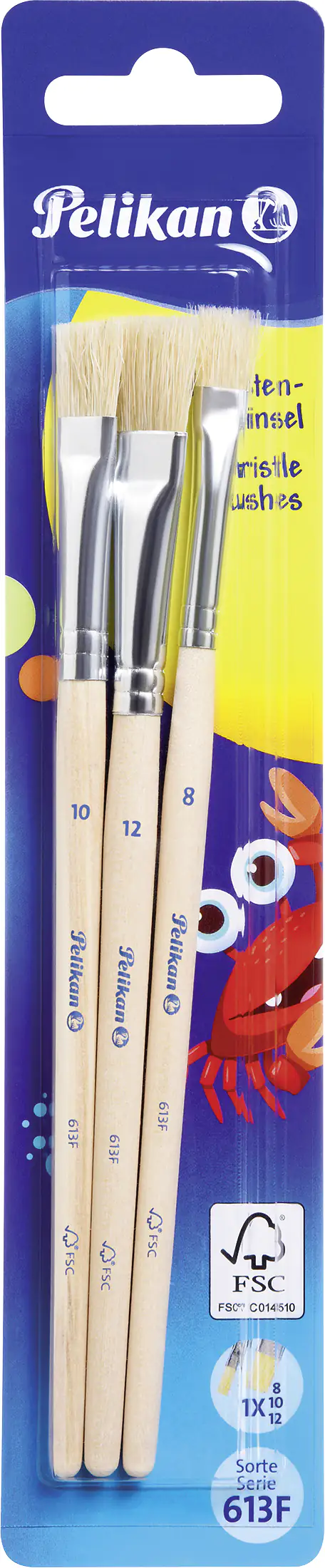 Pelikan Borstenpinsel S613F 8/10/12