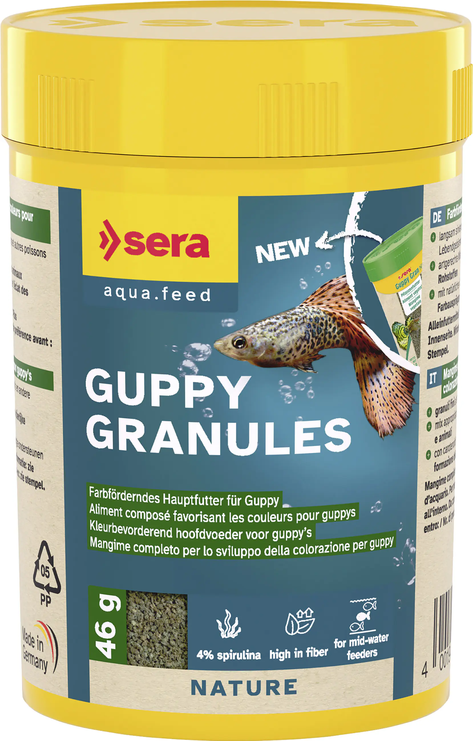 Sera Fischfutter Guppy Granules  100 ml