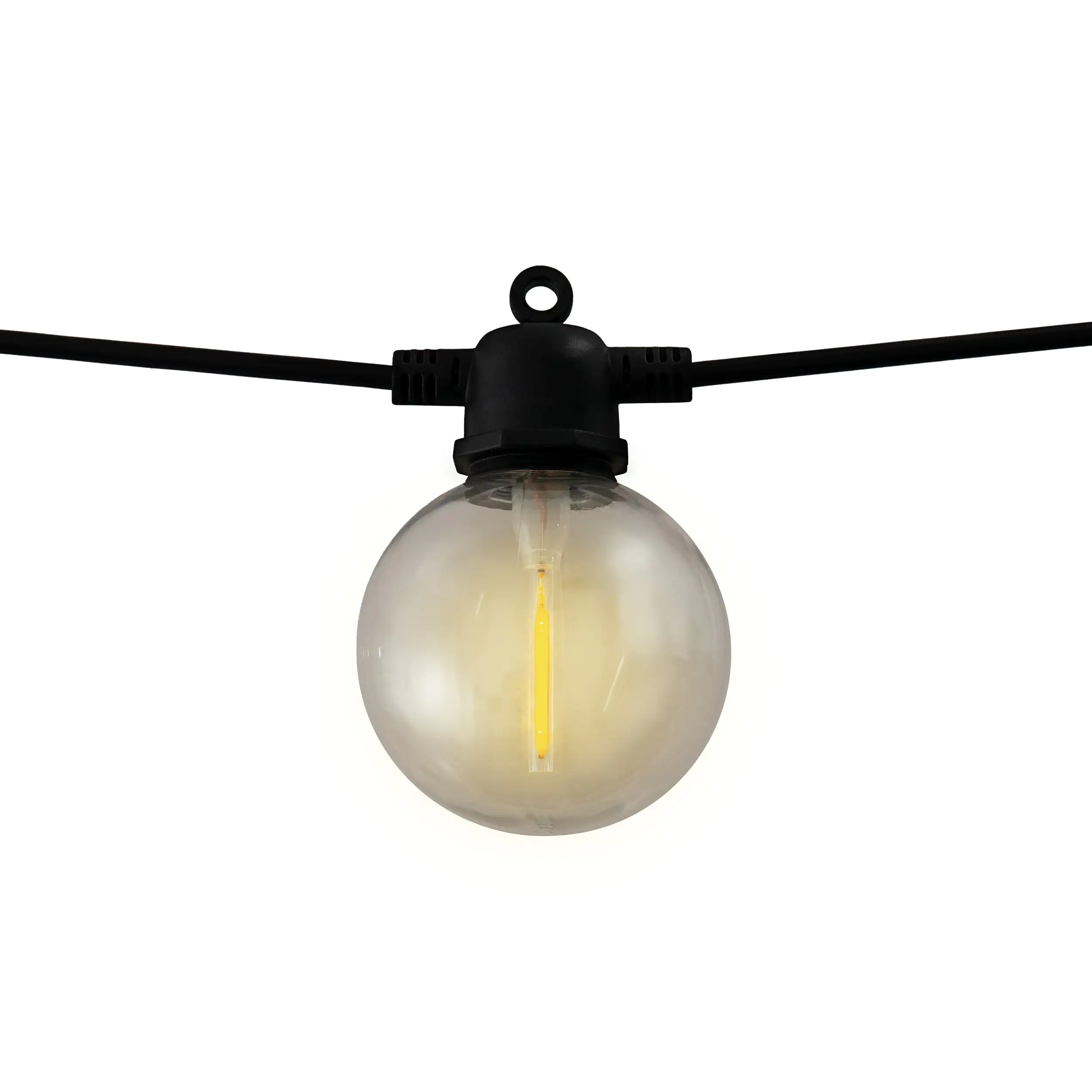 Light & More 10er LED Solar-Lichterkette 10 m warmweiß Light & More 10er LED Solar-Lichterkette 10 m warmweiß