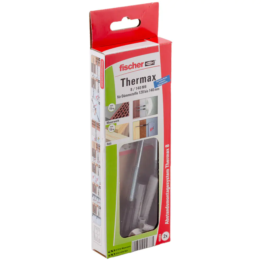Fischer Dämmstoffdübel Thermax 8.0 x 140 mm - 2 Stück