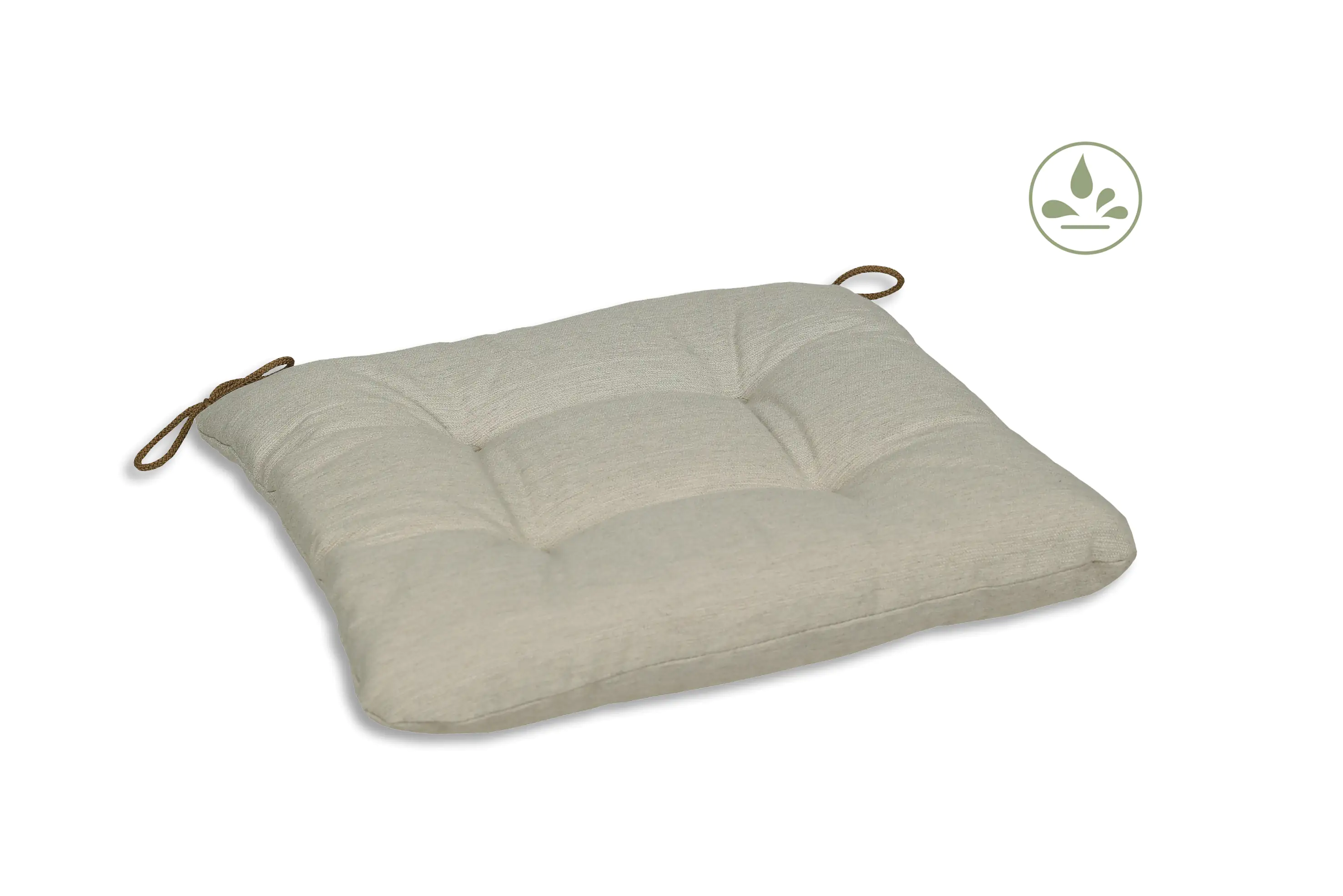 GO-DE Sitzkissen Carina 38 cm x 38 cm x 5 cm, beige GO-DE Sitzkissen Carina 38 cm x 38 cm x 5 cm, beige