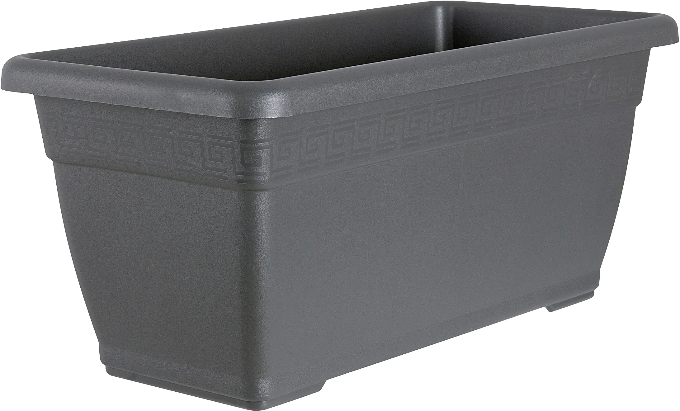 Geli Pflanzkasten Plato Kunststoff anthrazit 28 x 30 x 60 cm