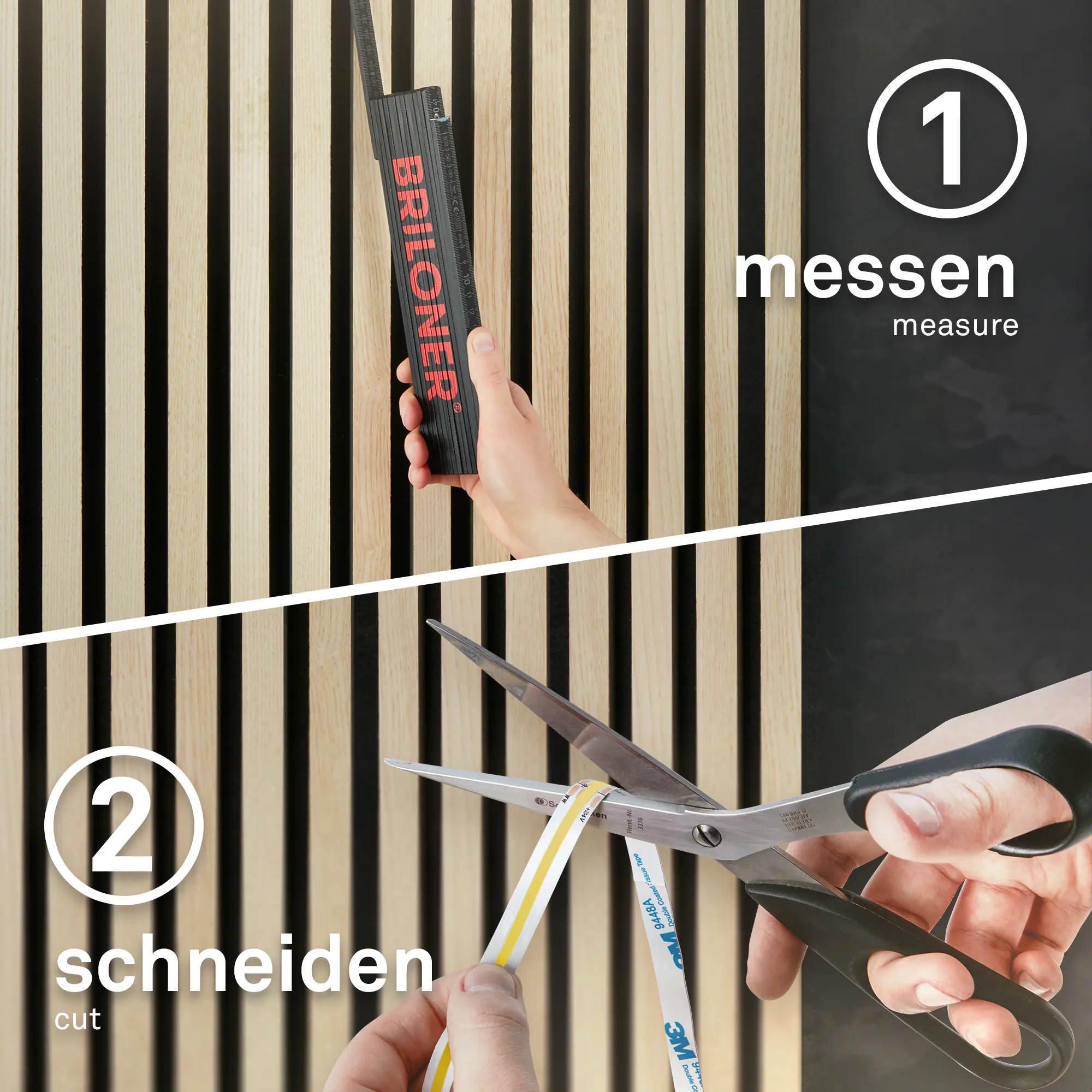 Briloner LED-Streifen Pimp your Panel Erweiterungsset  2,6 m 17,5 W warmweiß