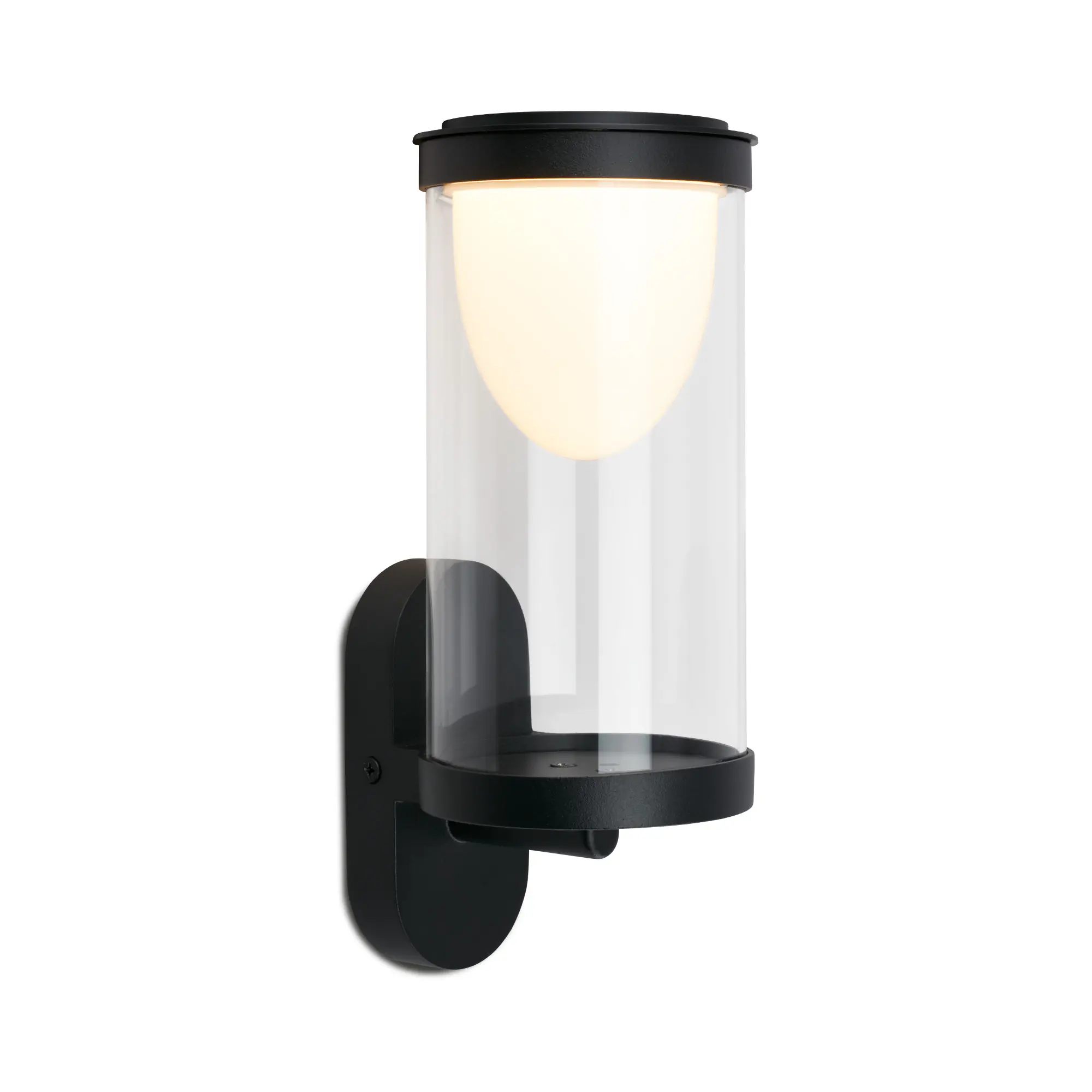 Briloner LED Außenwandleuchte Touch Akku 4W schwarz dimmbar warmweiß