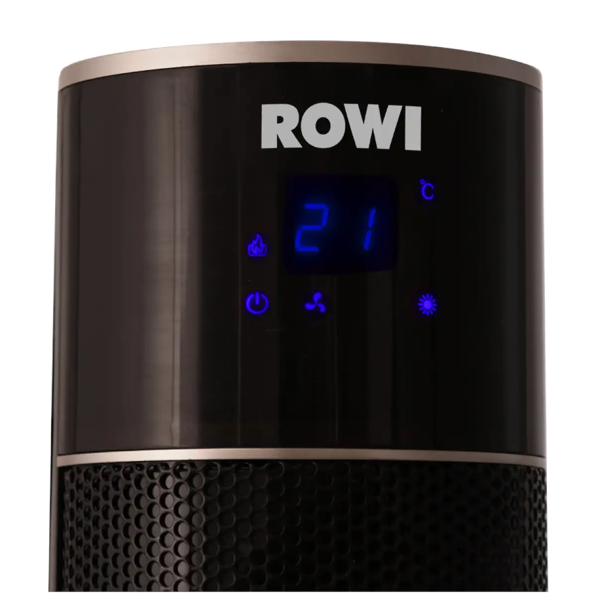 Rowi Keramik Turmheigerät 2000 W Flame HKT 2000/2/6 ODF Rowi Keramik Turmheigerät 2000 W Flame HKT 2000/2/6 ODF