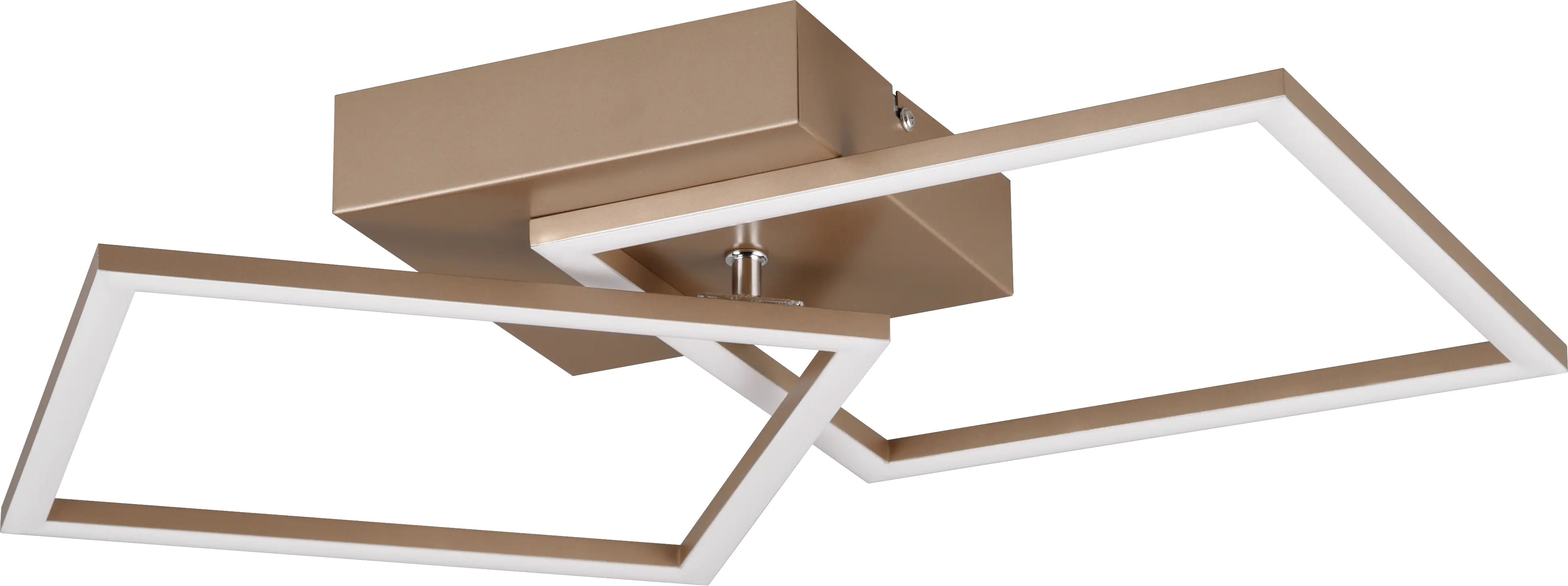 Trio Leuchten LED Deckenleuchte Trail 20W coffee