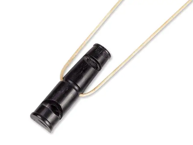 Nobby Büffelhornpfeife zwei-Ton 7 cm