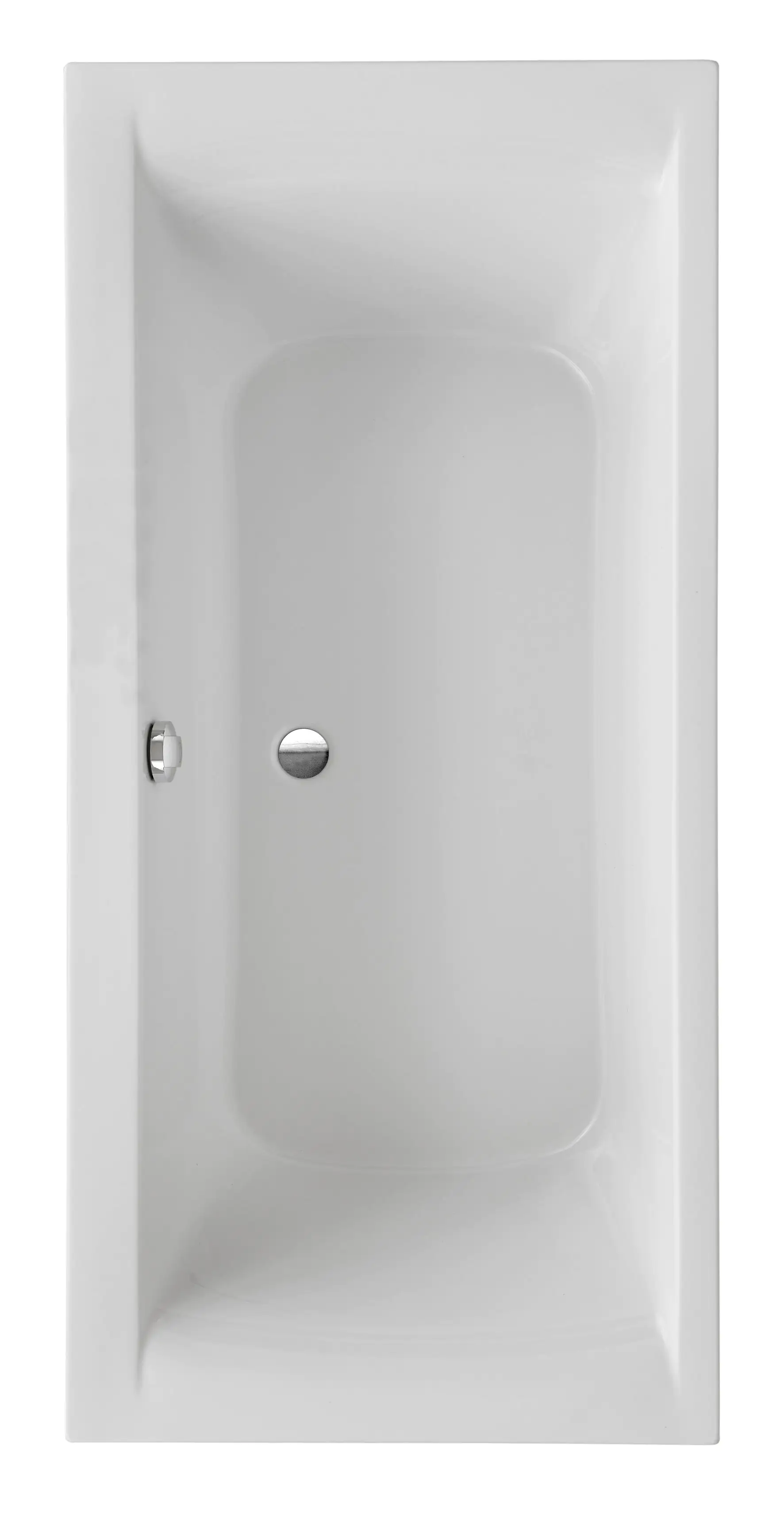 Ottofond Badewanne Rosa 170 x 80 cm, weiß