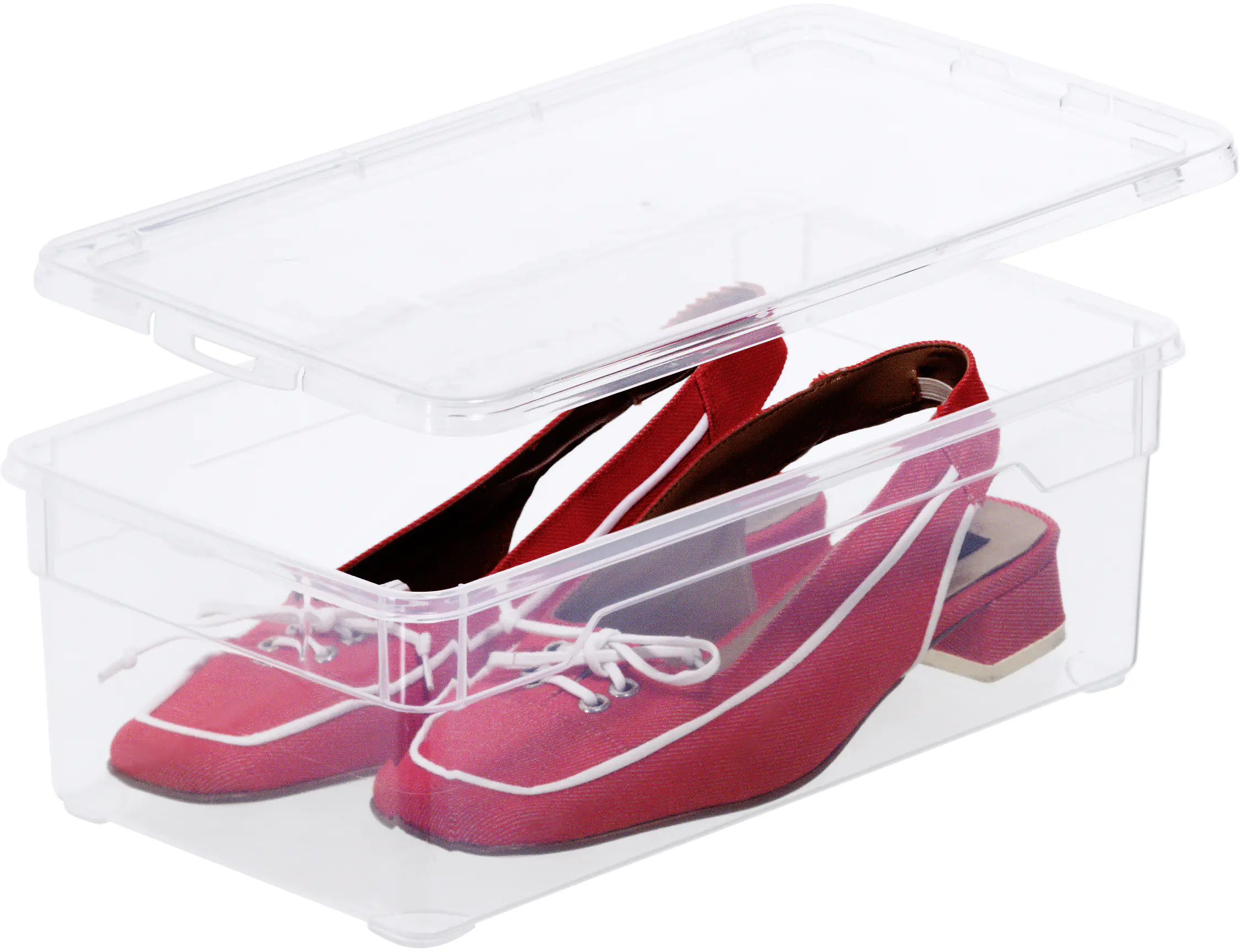 Rotho Aufbewahrungsbox Clear Lady Shoe inkl. Deckel 5 L transparent Rotho Aufbewahrungsbox Clear Lady Shoe inkl. Deckel 5 L transparent
